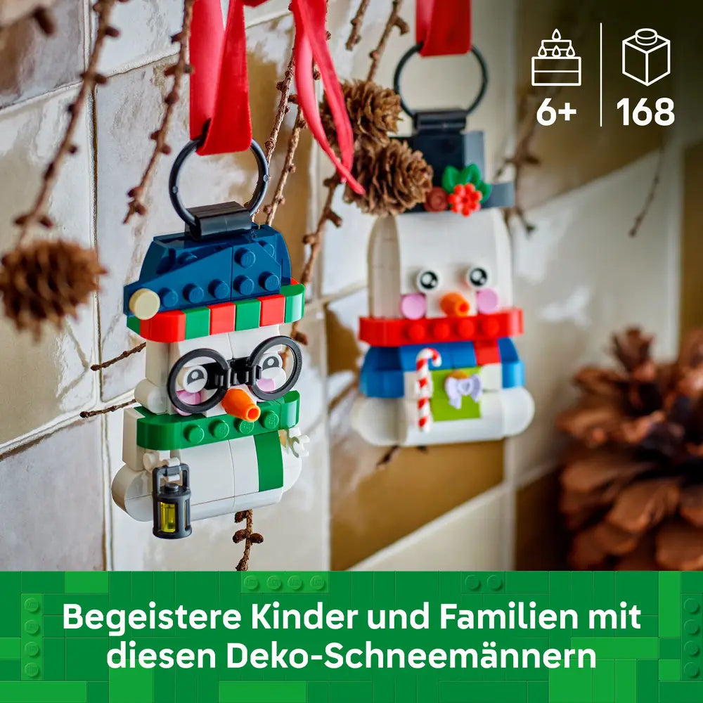 LEGO Iconic Deko-Schneemänner 40812 - Bild 10