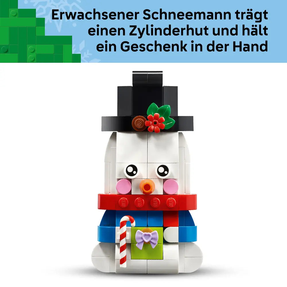 LEGO Iconic Deko-Schneemänner 40812 - Bild 7