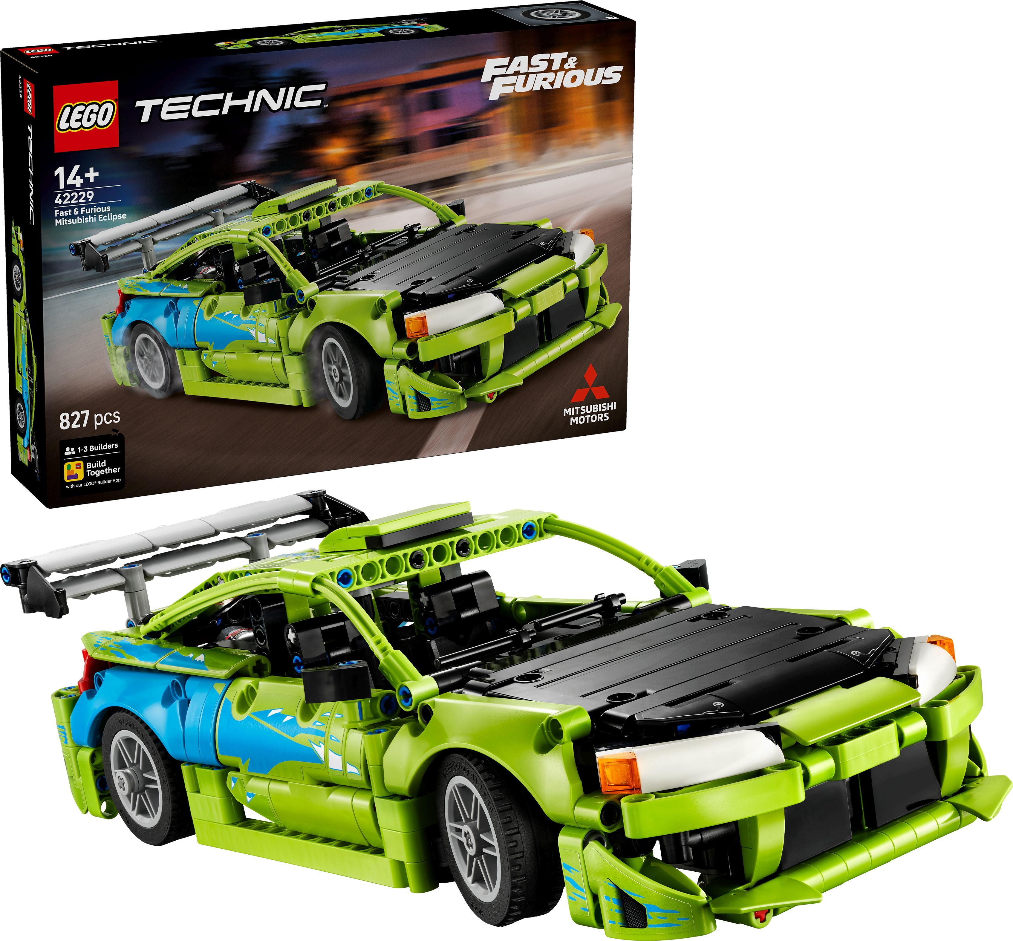 LEGO Technic 42229 Fast and Furious Mitsubishi Eclipse Auto - Bild 1