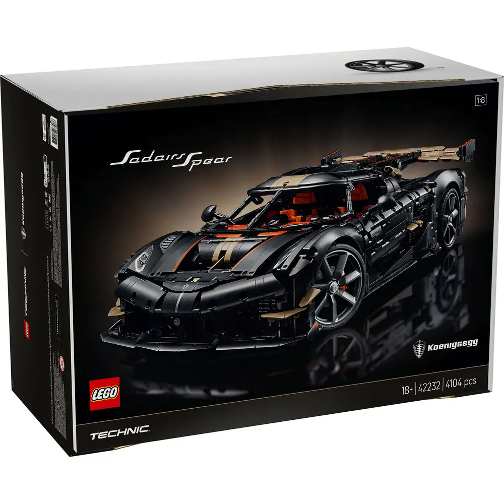LEGO Technic Koenigsegg Sadair's Spear Hypercar 42232 - Bild 2
