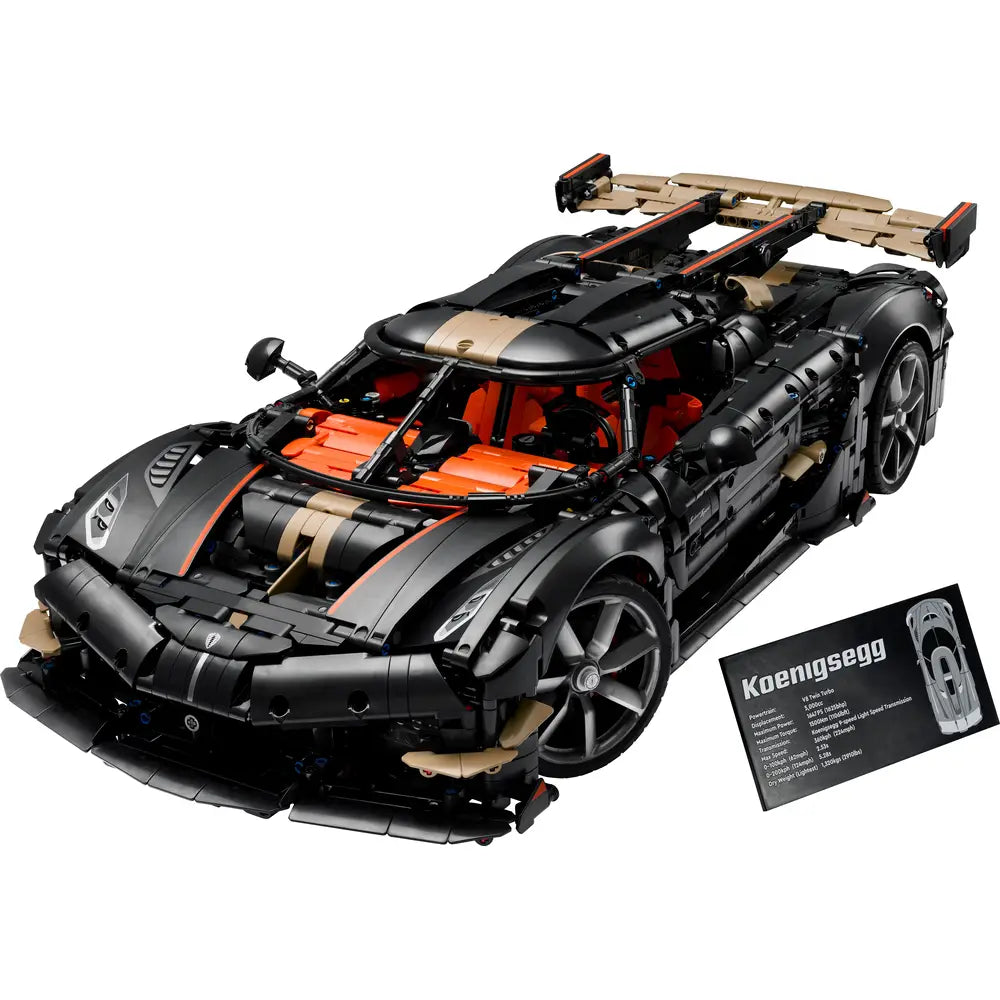 LEGO Technic Koenigsegg Sadair's Spear Hypercar 42232 - Bild 3