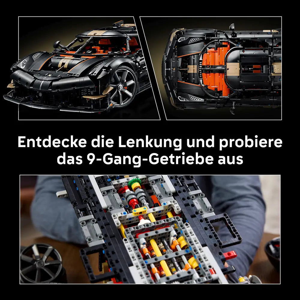 LEGO Technic Koenigsegg Sadair's Spear Hypercar 42232 - Bild 6