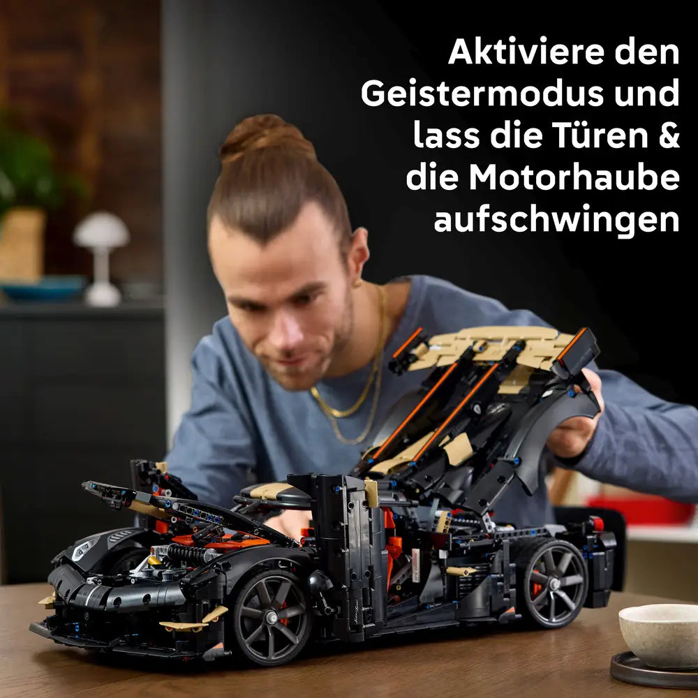 LEGO Technic Koenigsegg Sadair's Spear Hypercar 42232 - Bild 8