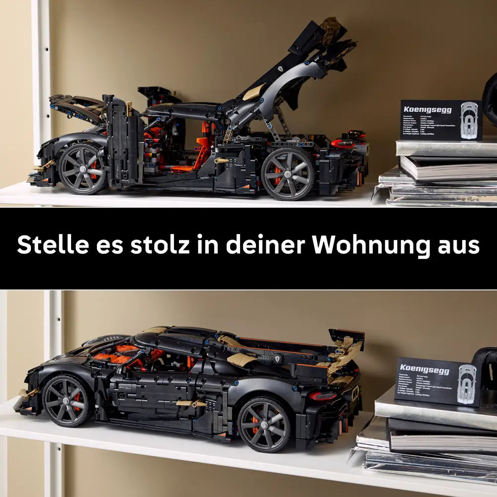 LEGO Technic Koenigsegg Sadair's Spear Hypercar 42232 - Bild 9