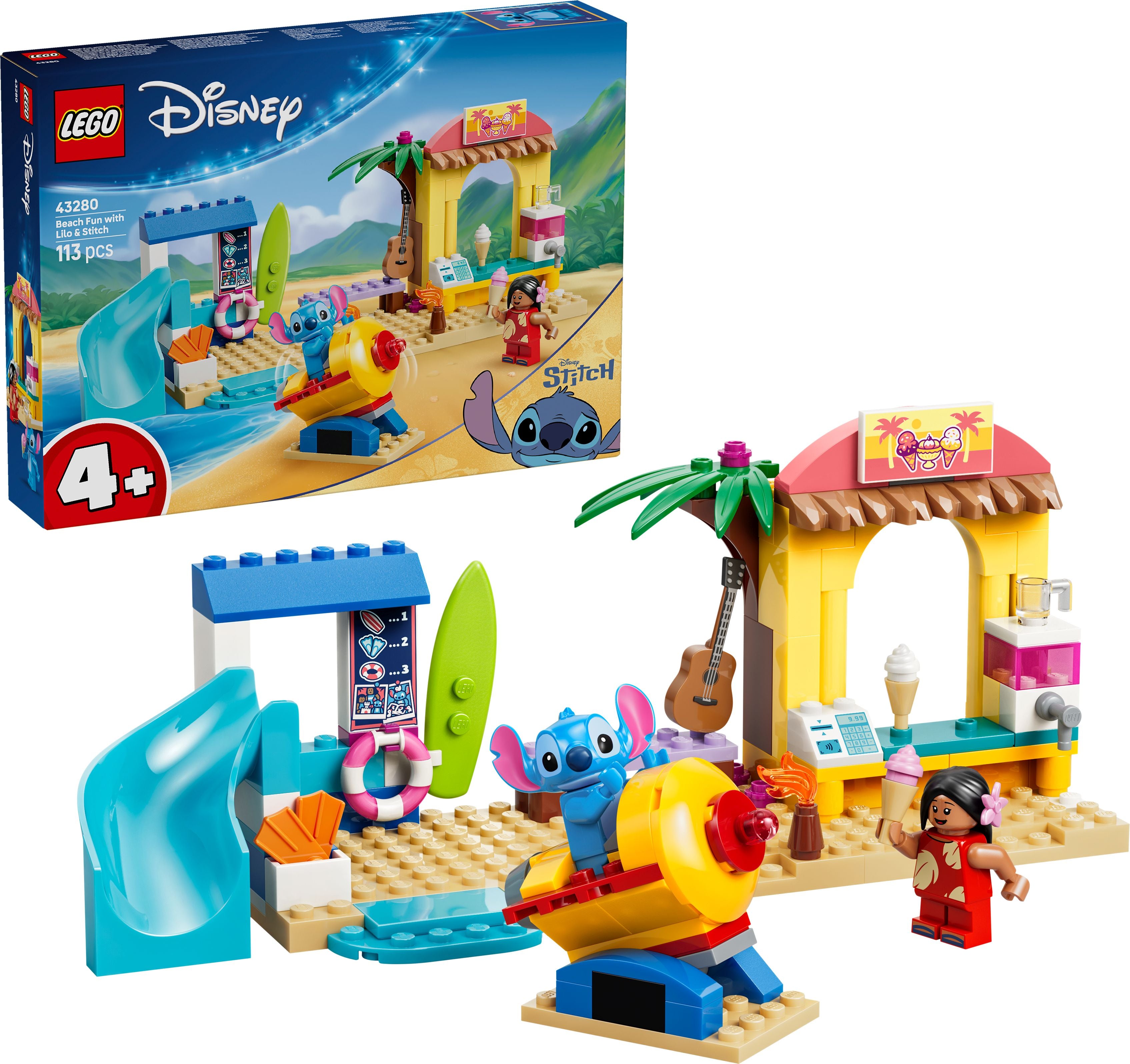 LEGO Disney 43280 Spass am Strand mit Lilo und Stitch - Bild 1
