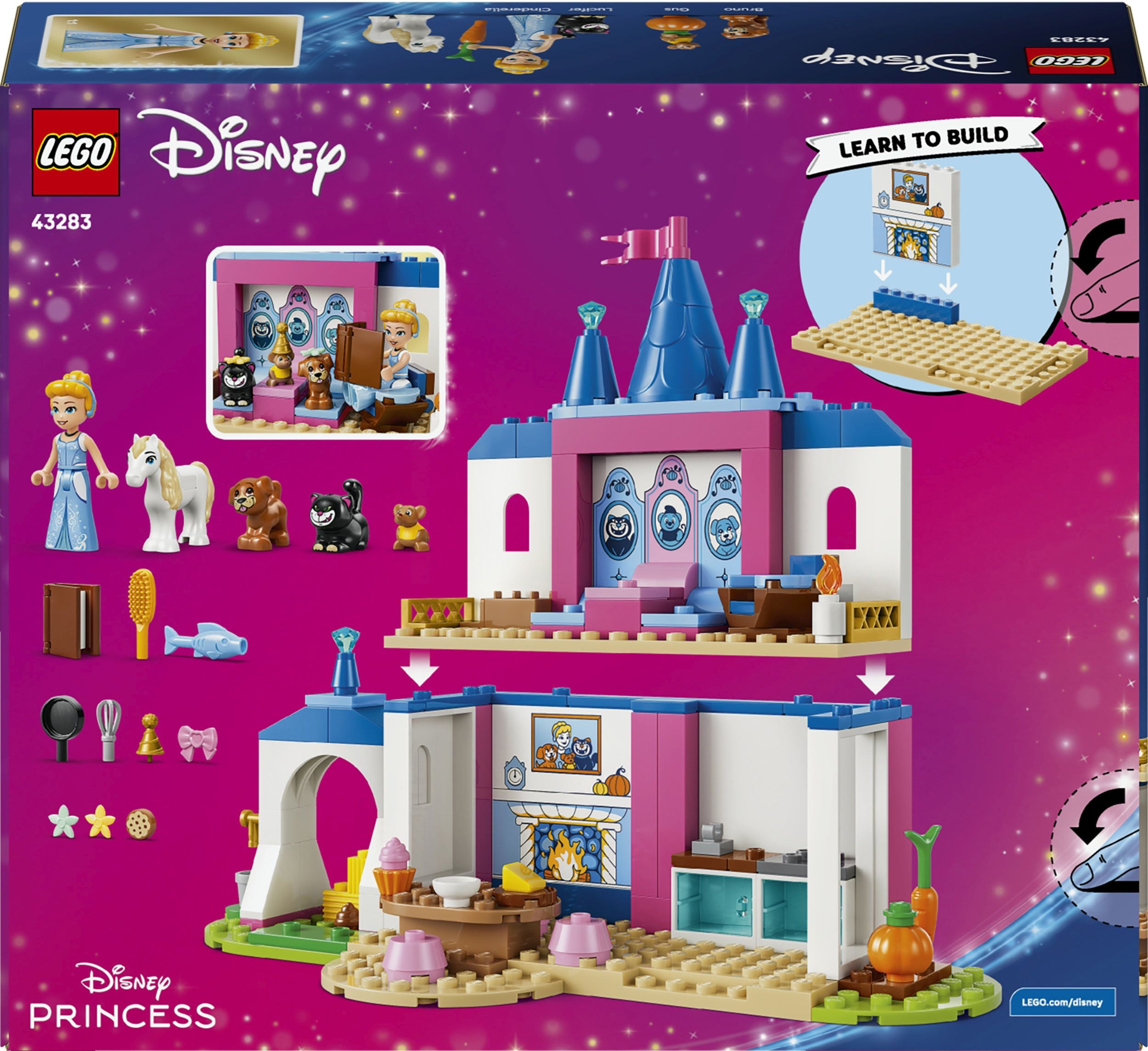 LEGO Disney 43283 Cinderellas Tierpalast - Bild 8