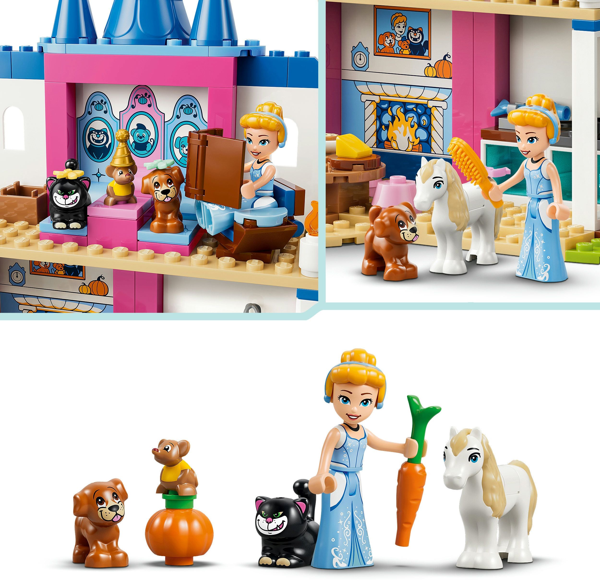 LEGO Disney 43283 Cinderellas Tierpalast - Bild 5