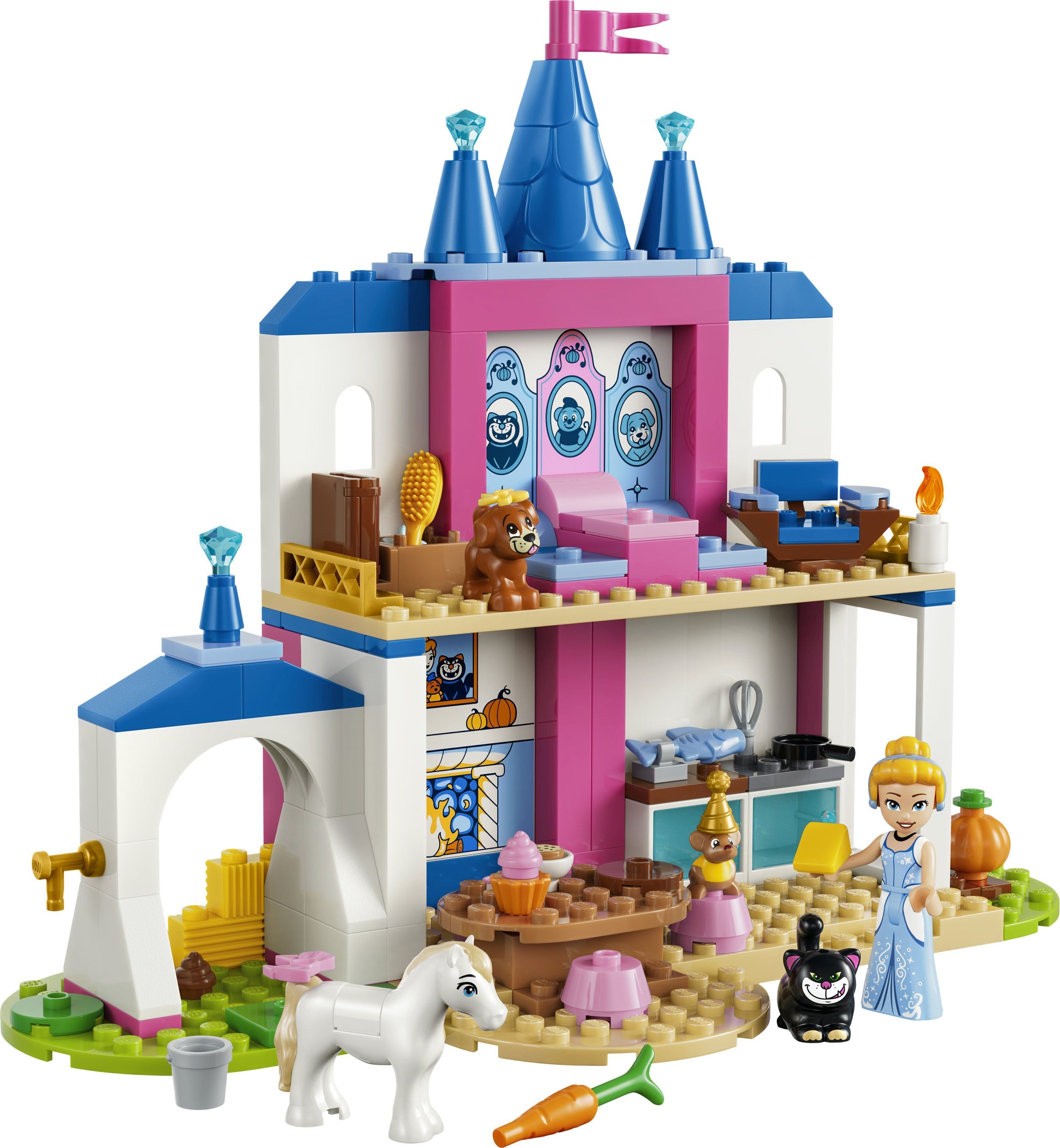 LEGO Disney 43283 Cinderellas Tierpalast - Bild 2