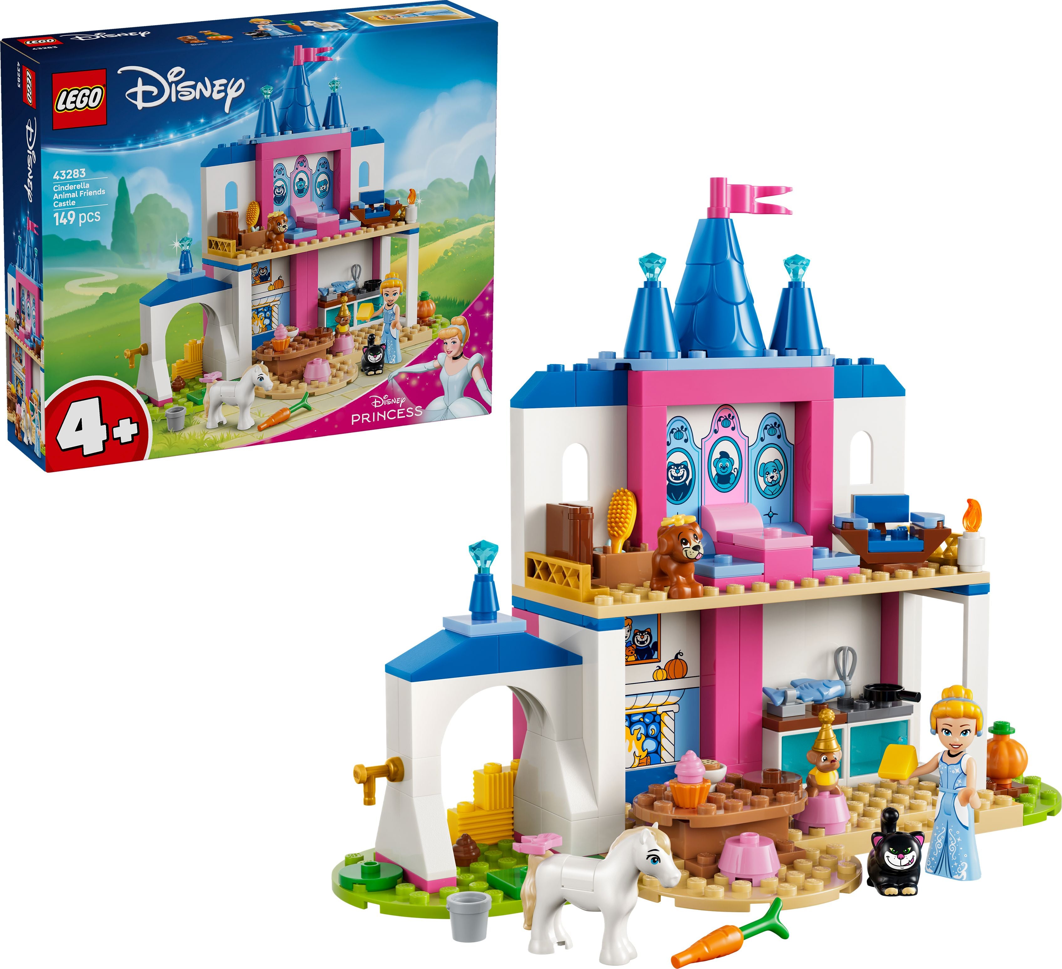 LEGO Disney 43283 Cinderellas Tierpalast - Bild 1