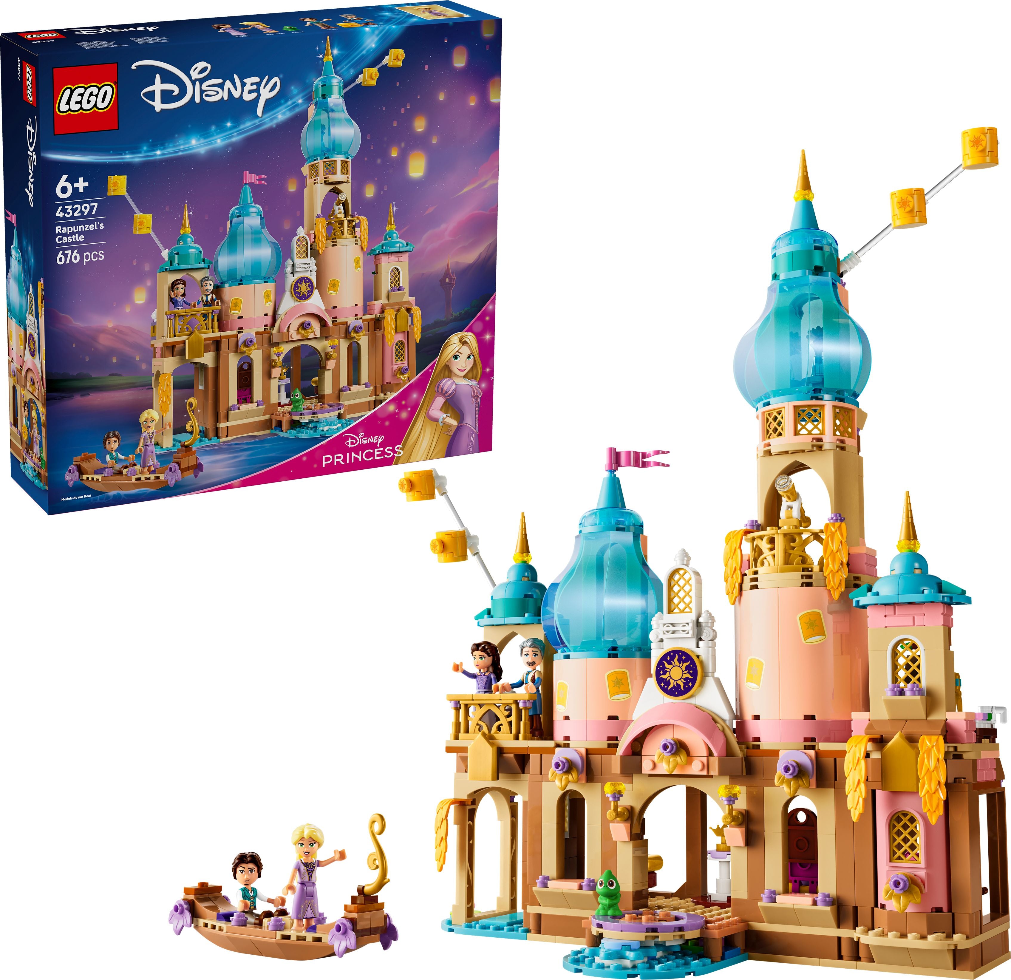 LEGO Disney Prinzessin 43297 Rapunzels Schloss - Bild 1