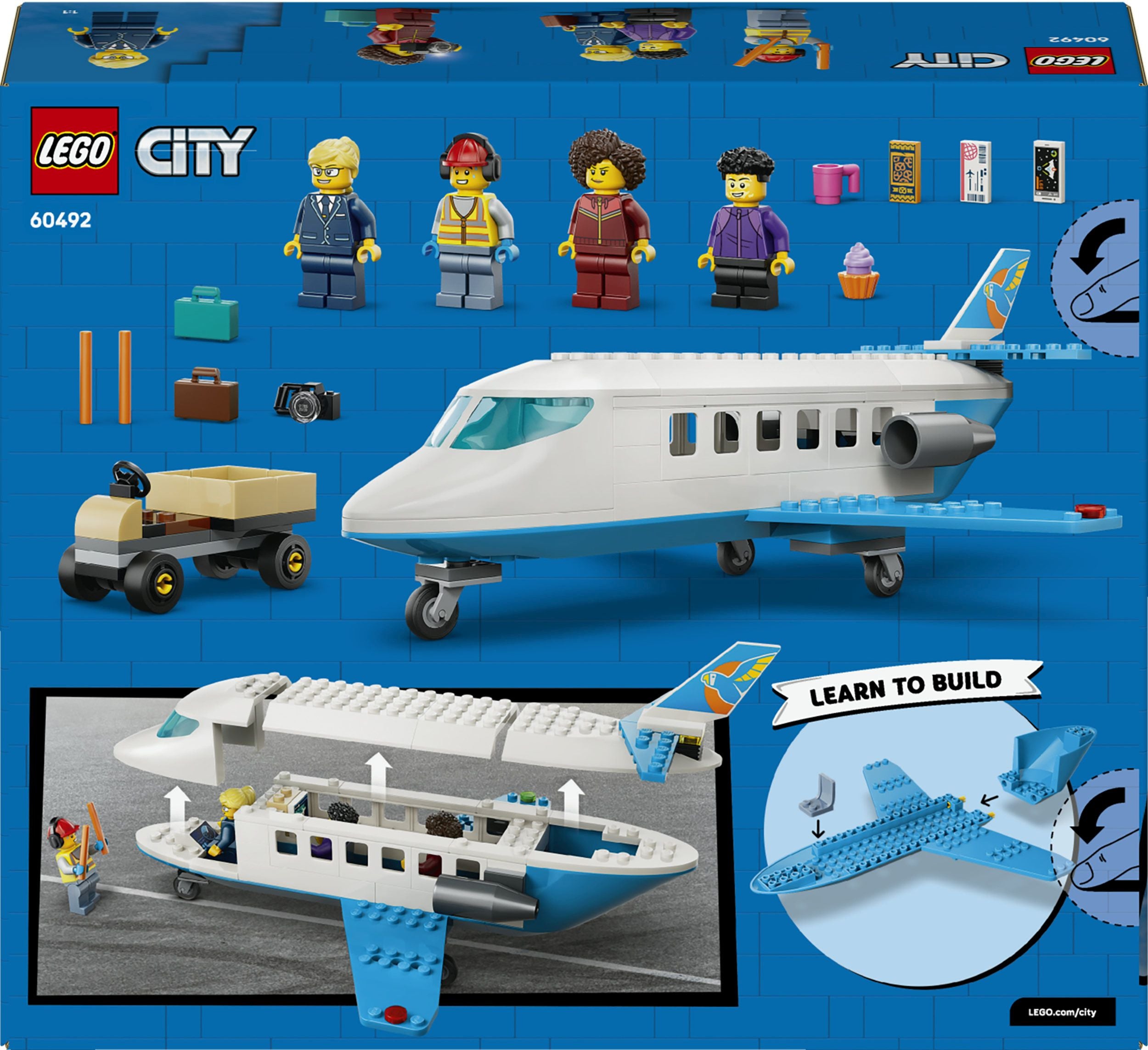 LEGO City 60492 Passagierjet - Bild 9