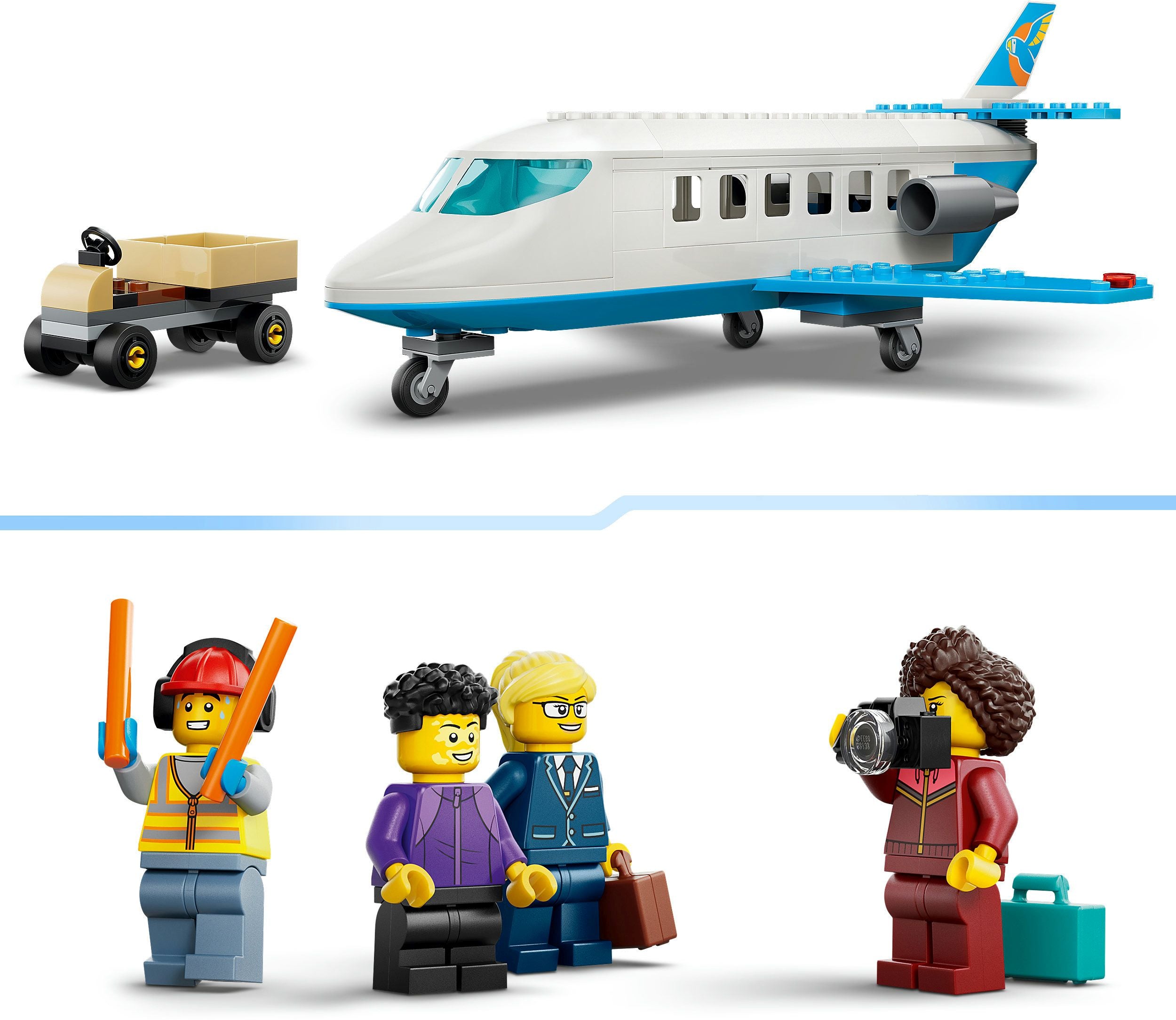 LEGO City 60492 Passagierjet - Bild 5