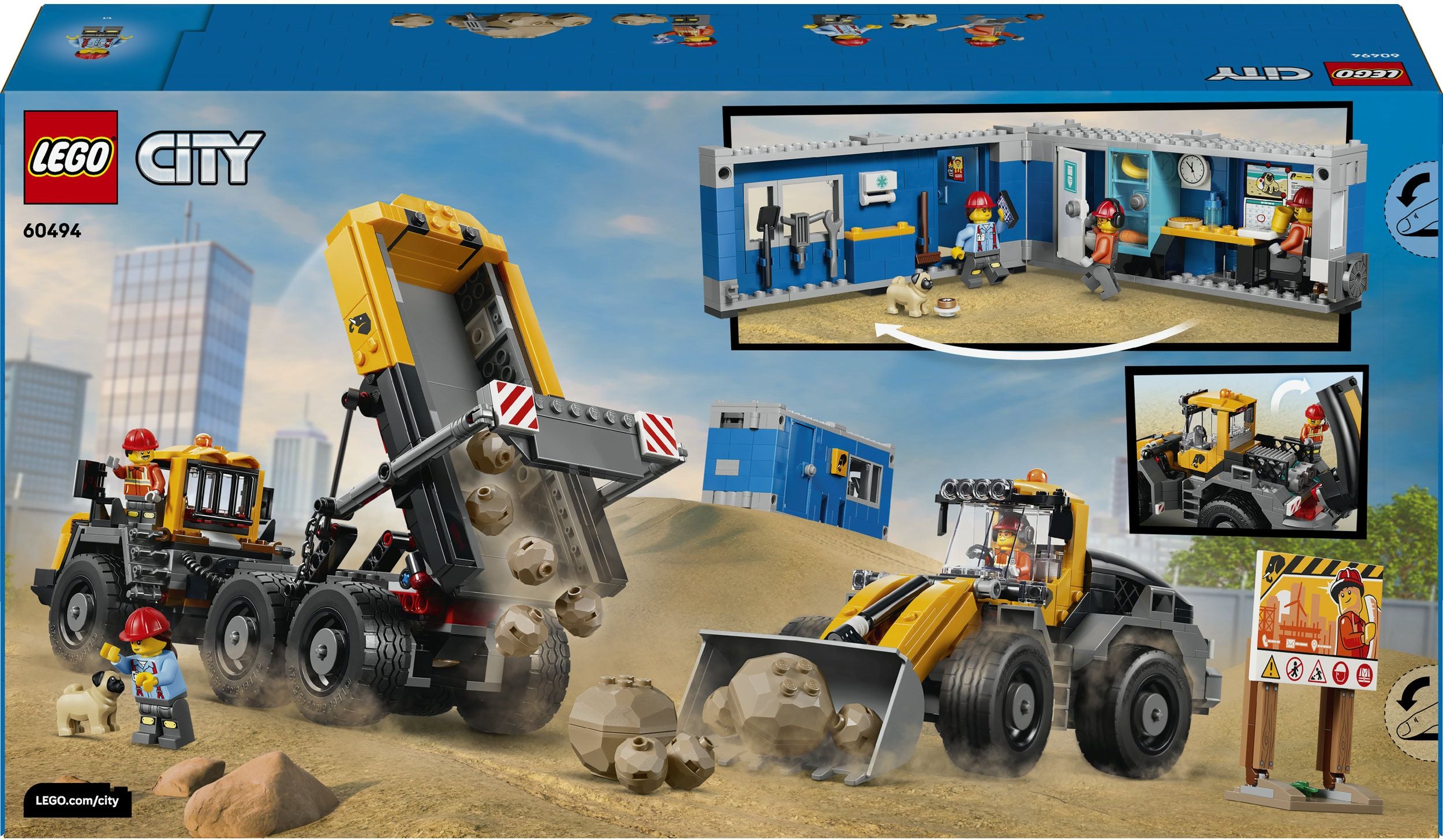 LEGO City 60494 Kipplaster und Schaufellader - Bild 9