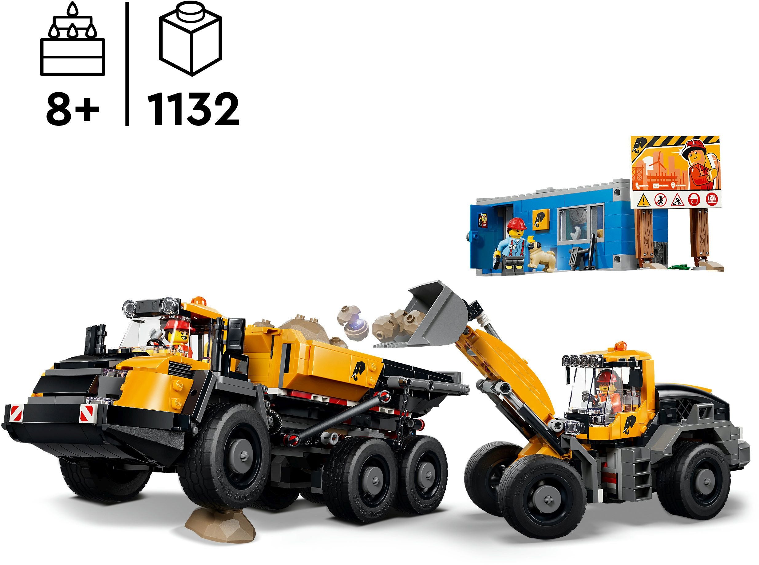 LEGO City 60494 Kipplaster und Schaufellader - Bild 8
