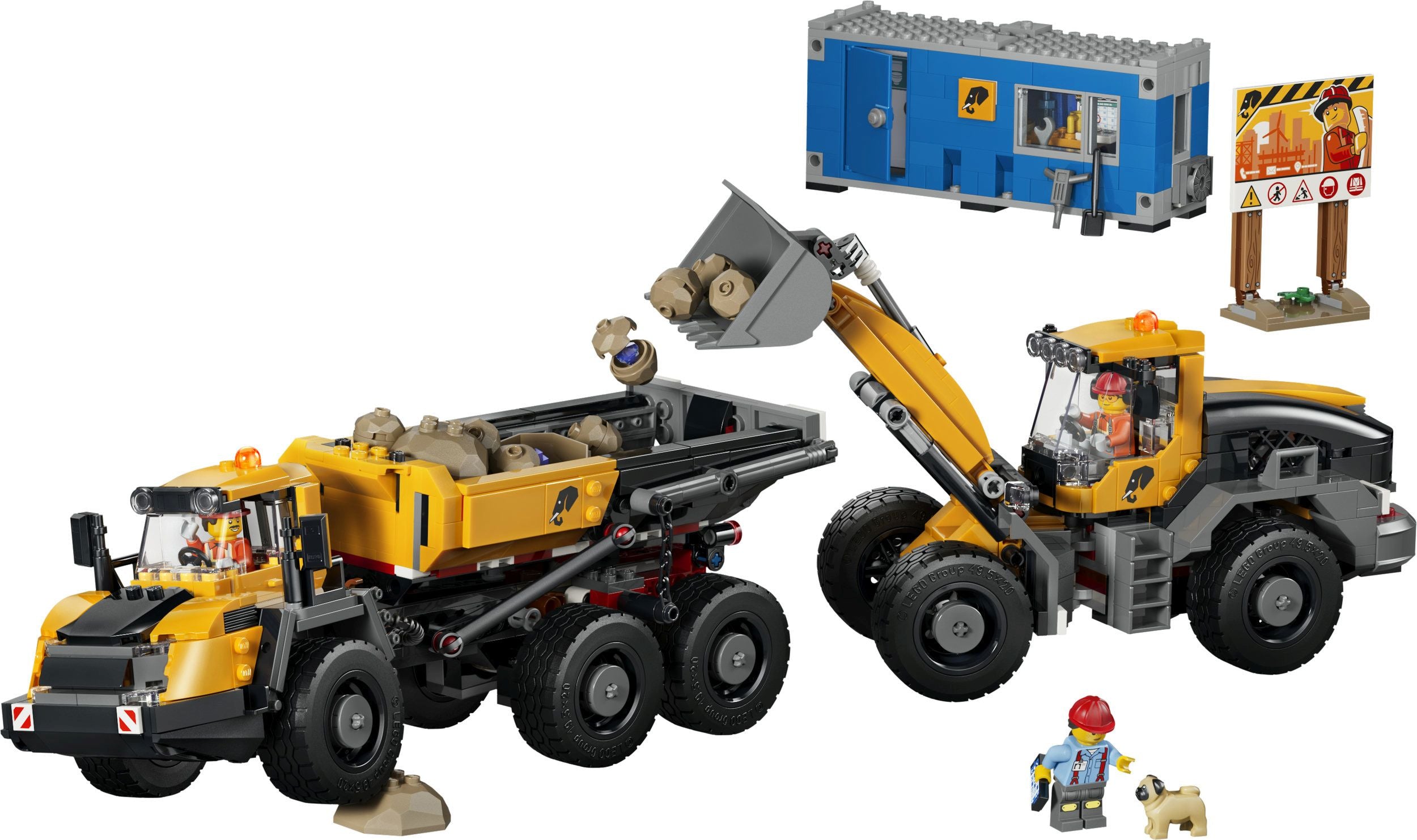 LEGO City 60494 Kipplaster und Schaufellader - Bild 2