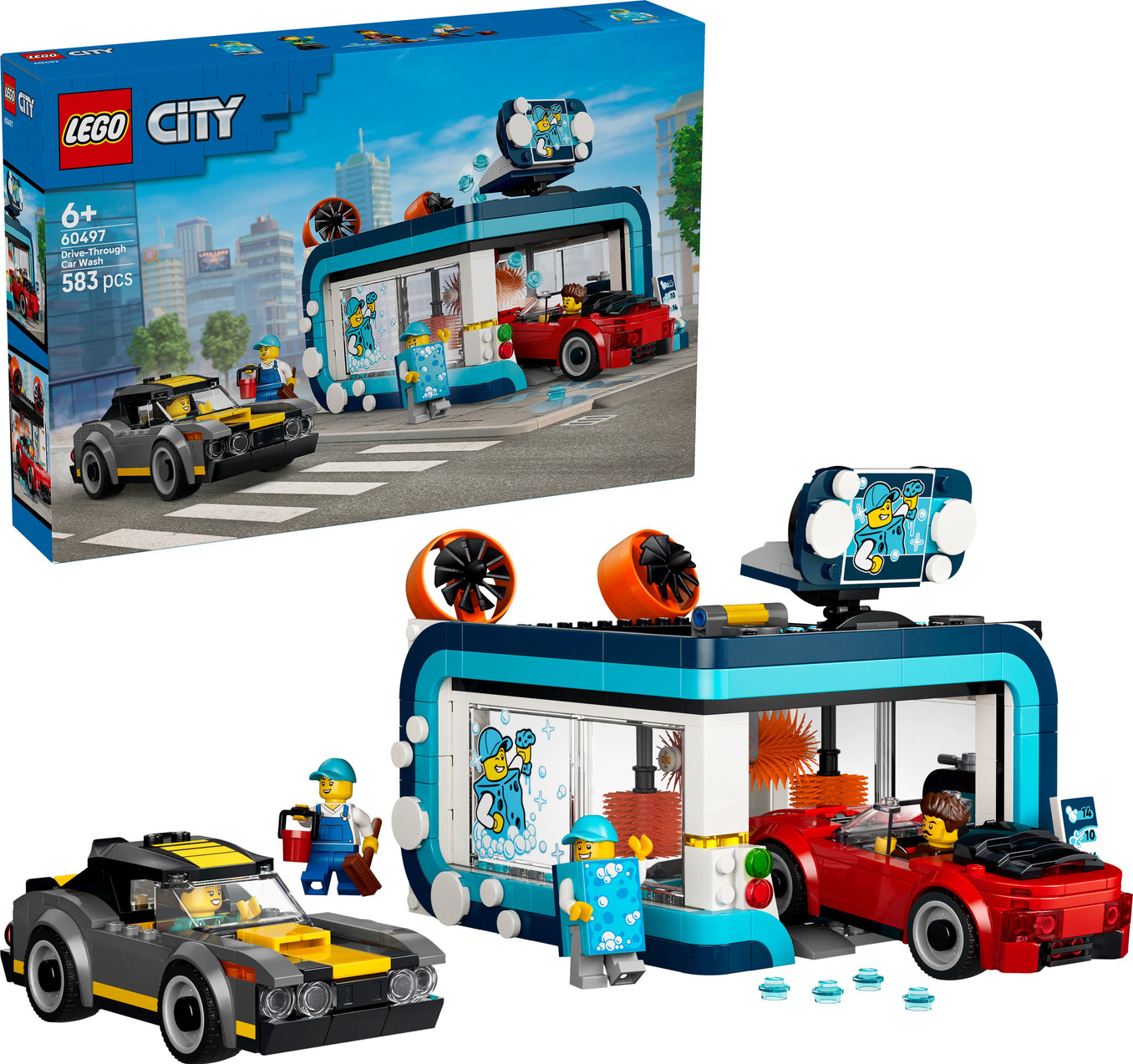 LEGO City 60497 Waschstrasse