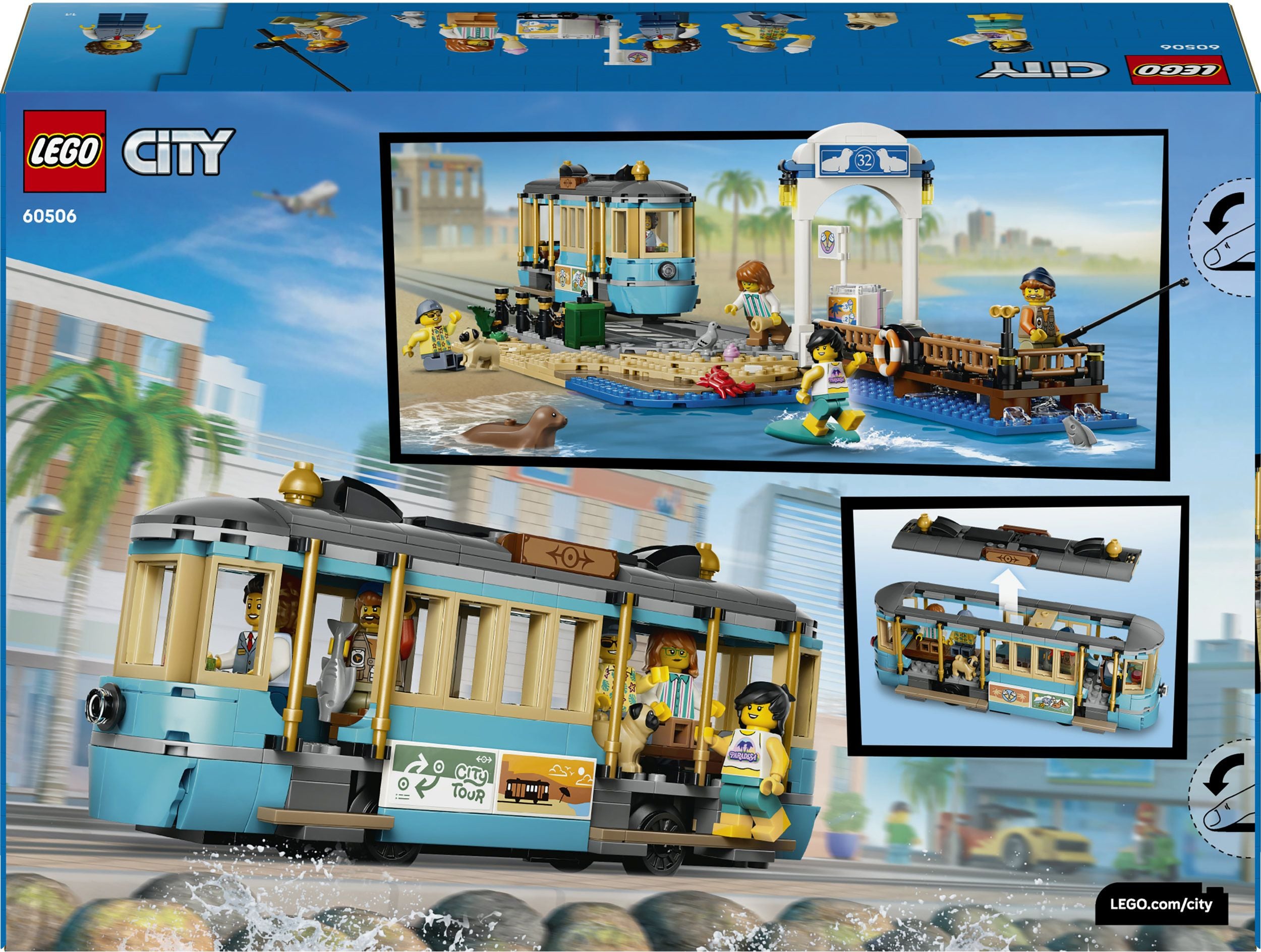 LEGO City 60506 Klassische Strandstrassenbahn - Bild 8