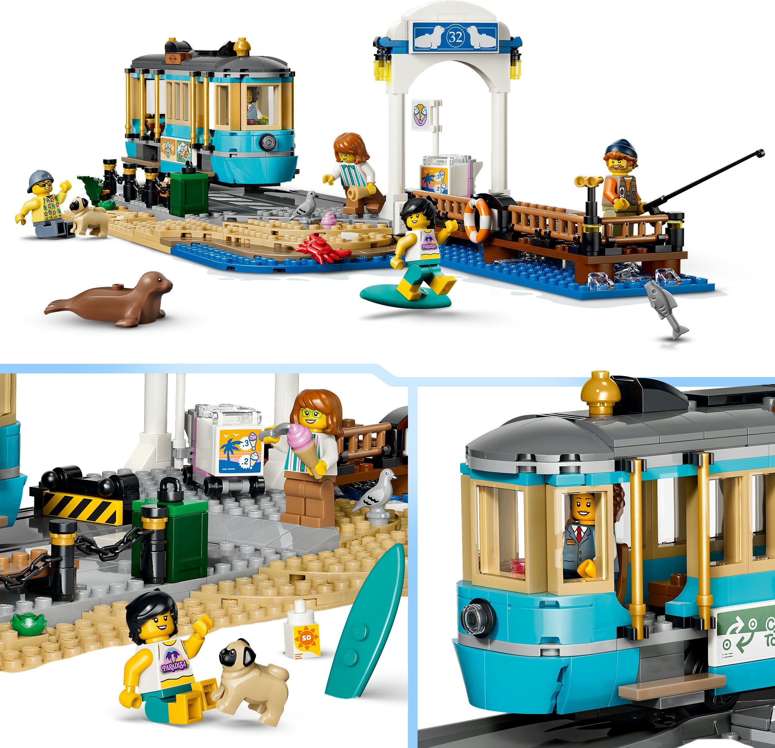 LEGO City 60506 Klassische Strandstrassenbahn - Bild 7