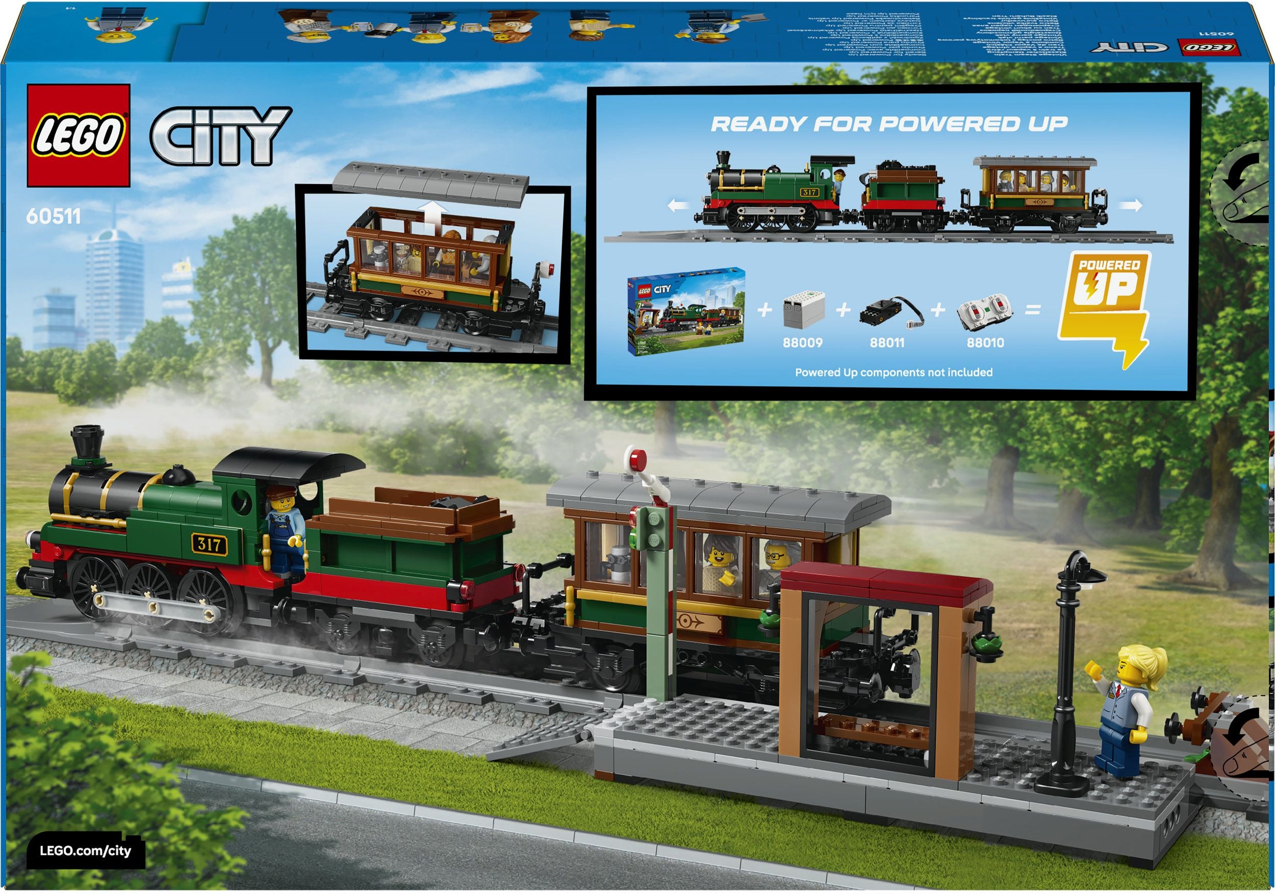 LEGO City 60511 Klassischer Dampfzug - Bild 8