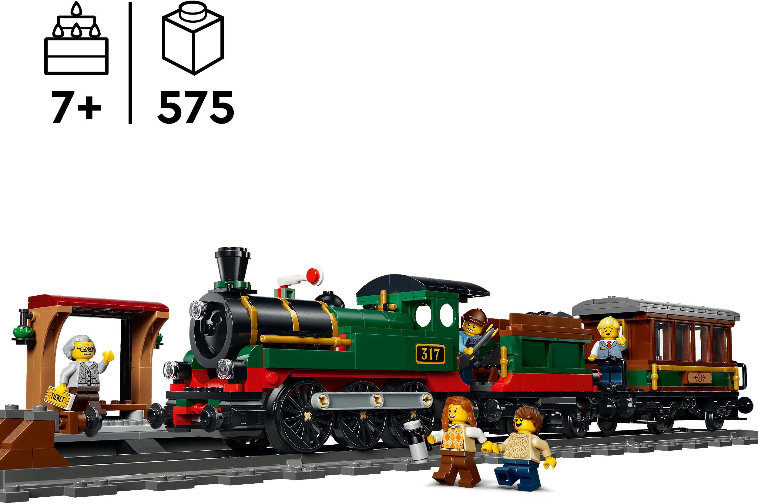 LEGO City 60511 Klassischer Dampfzug - Bild 7