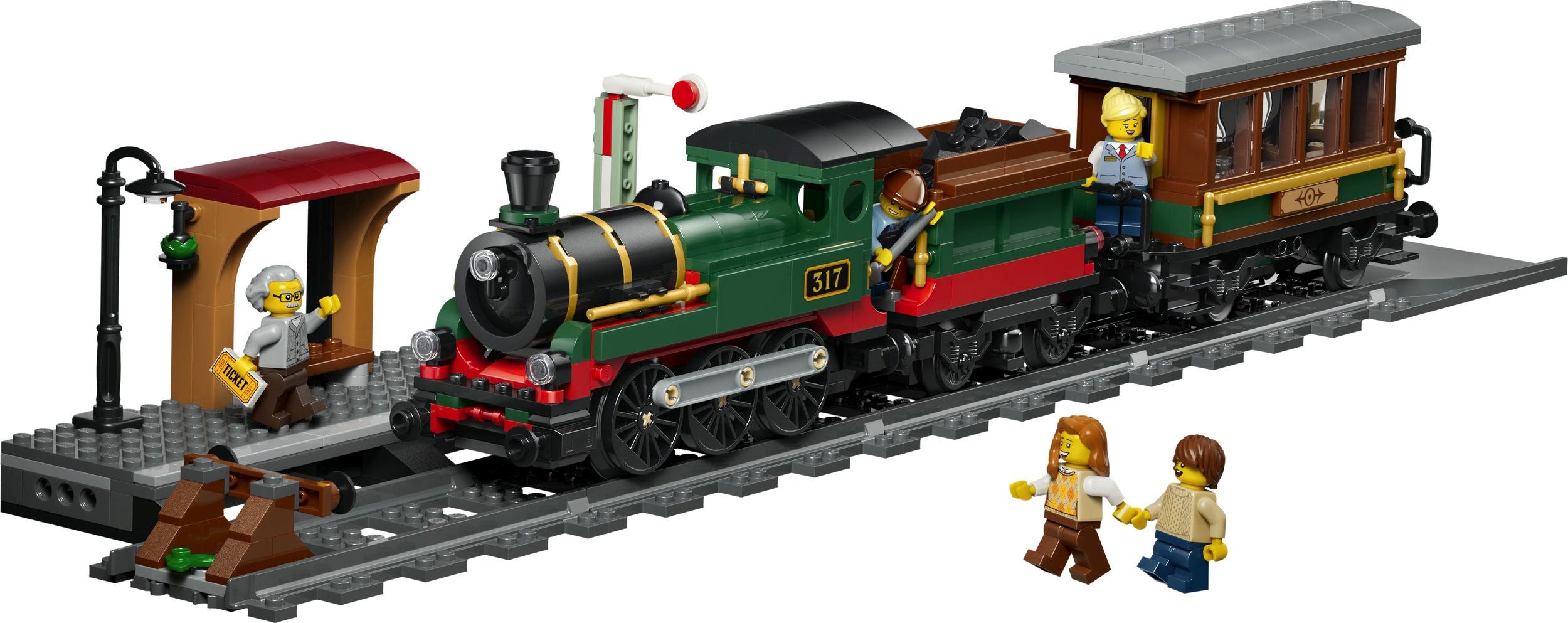 LEGO City 60511 Klassischer Dampfzug - Bild 2