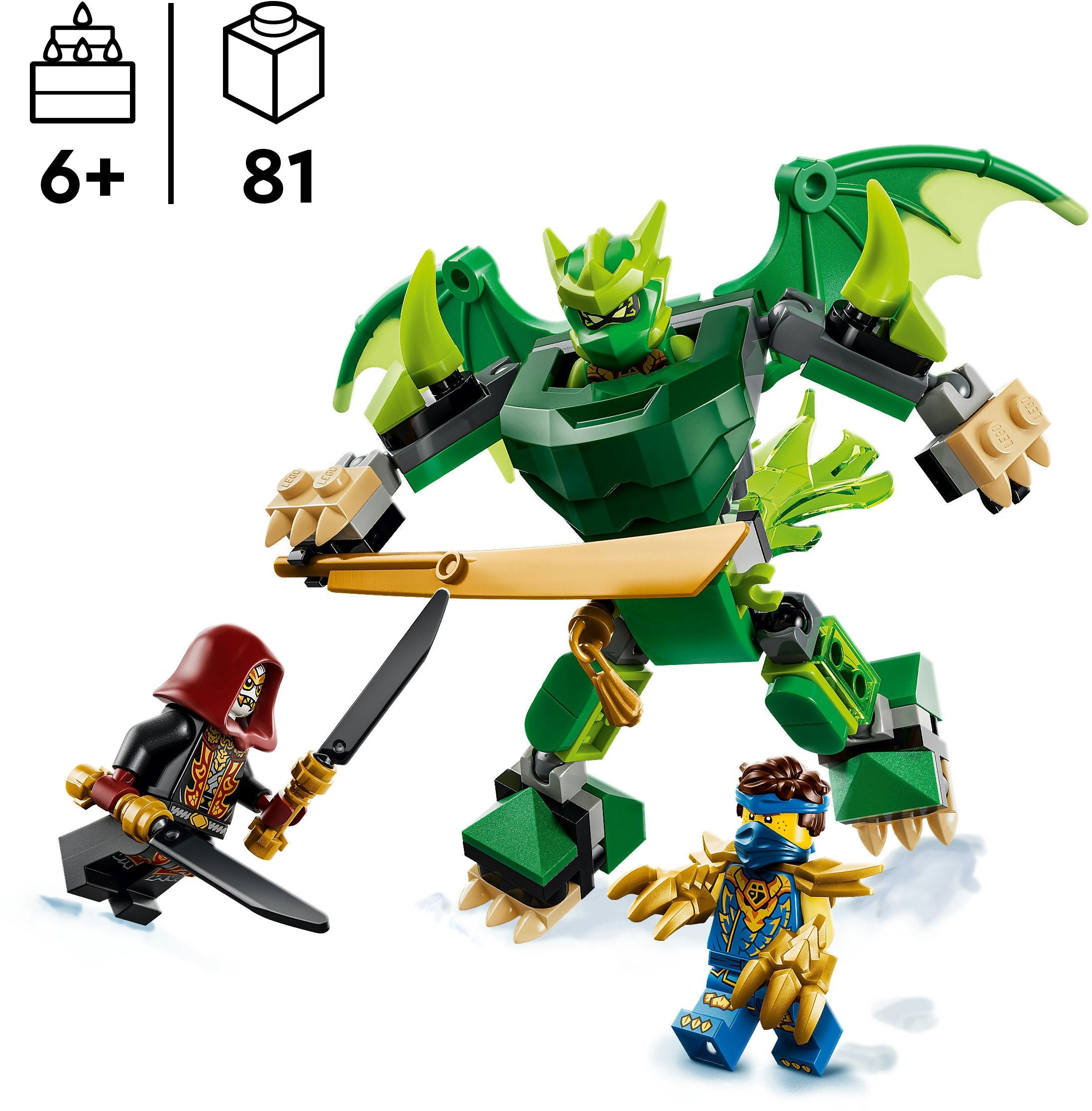 LEGO Ninjago 71862 Lloyds Drachen-Mech Battle Set - Bild 3