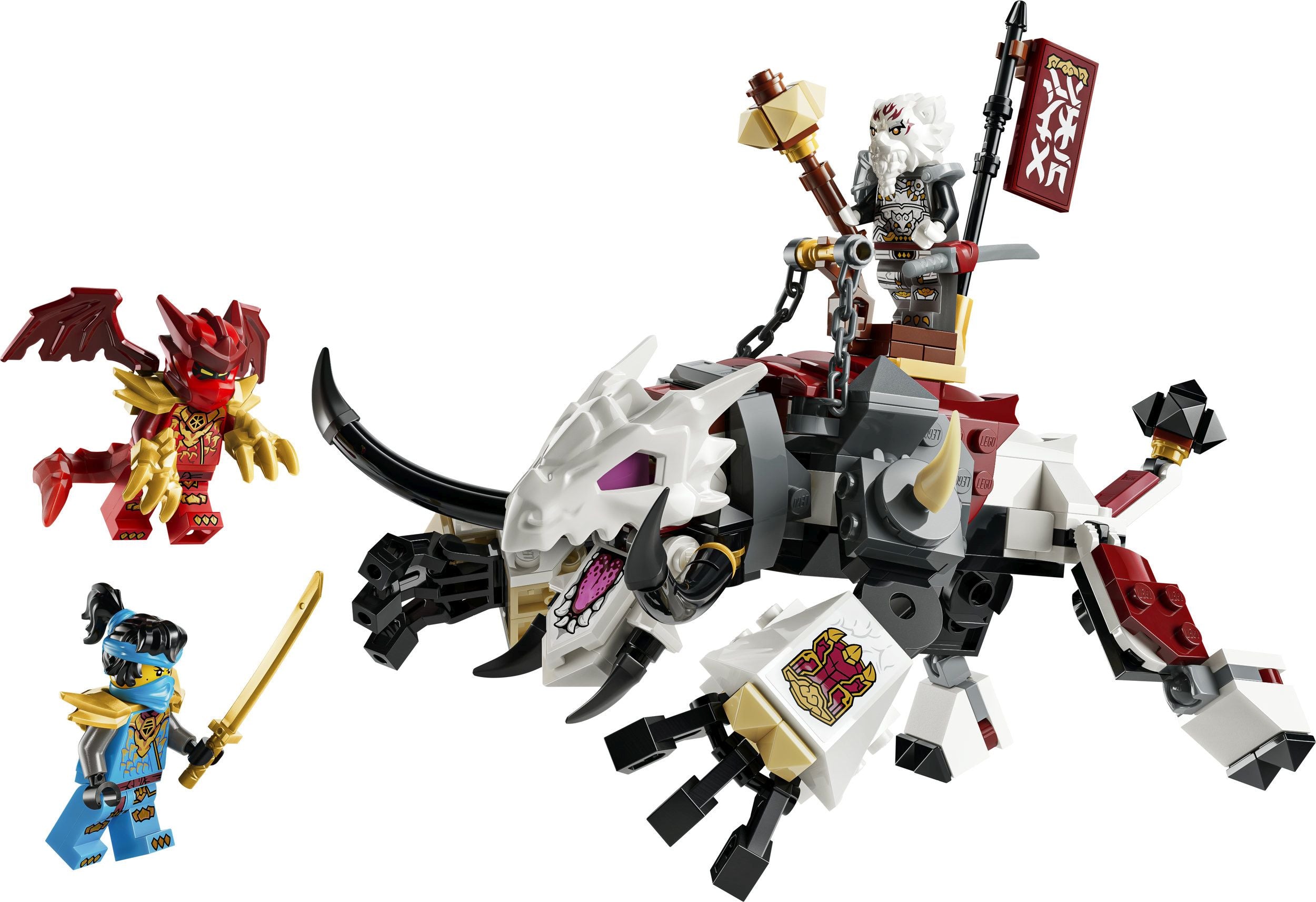 LEGO Ninjago 71863 Zilvar auf seinem Drachentier Grimtak - Bild 4