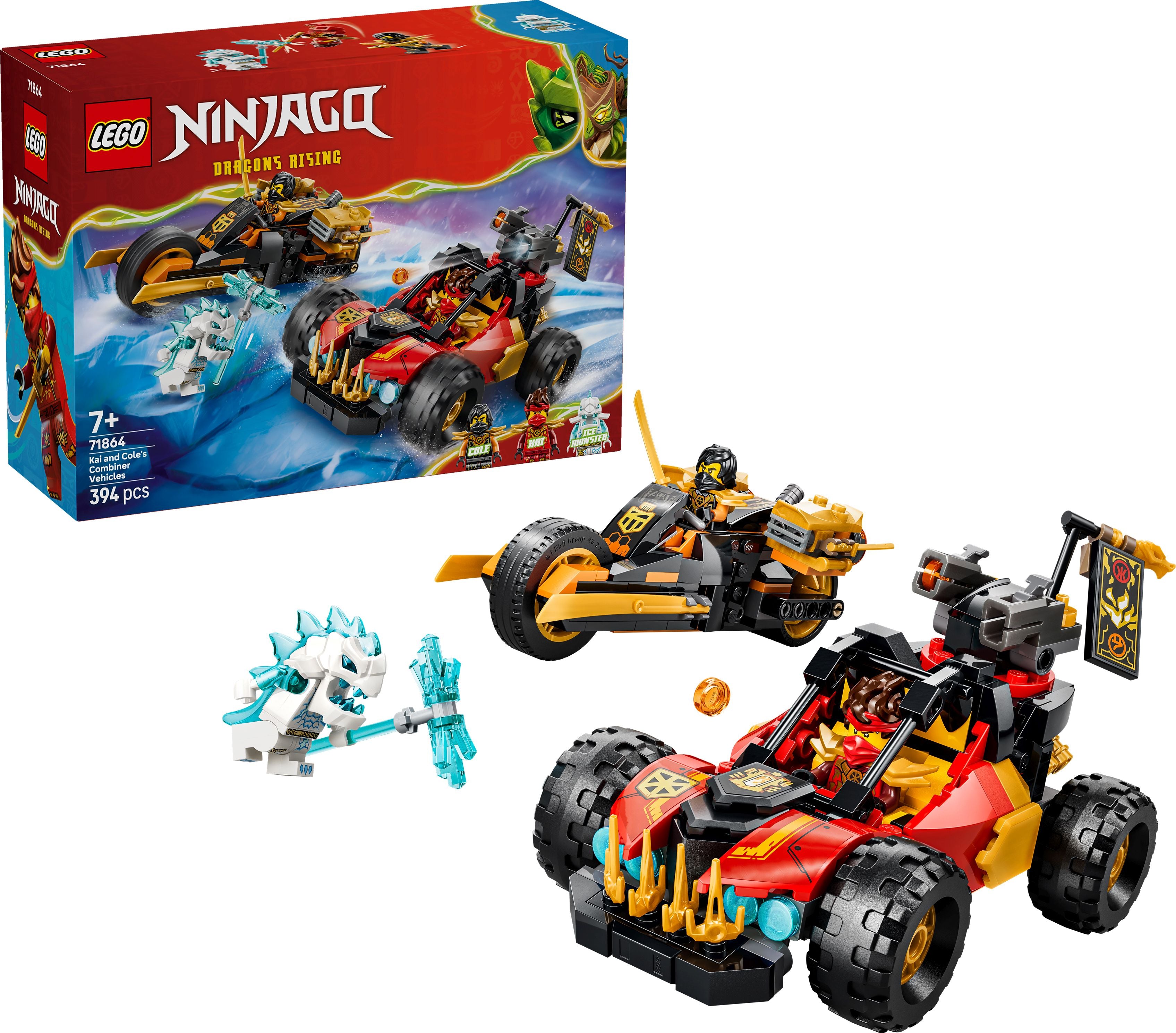 LEGO Ninjago 71864 Kais und Coles Kombi-Flitzer - Bild 1