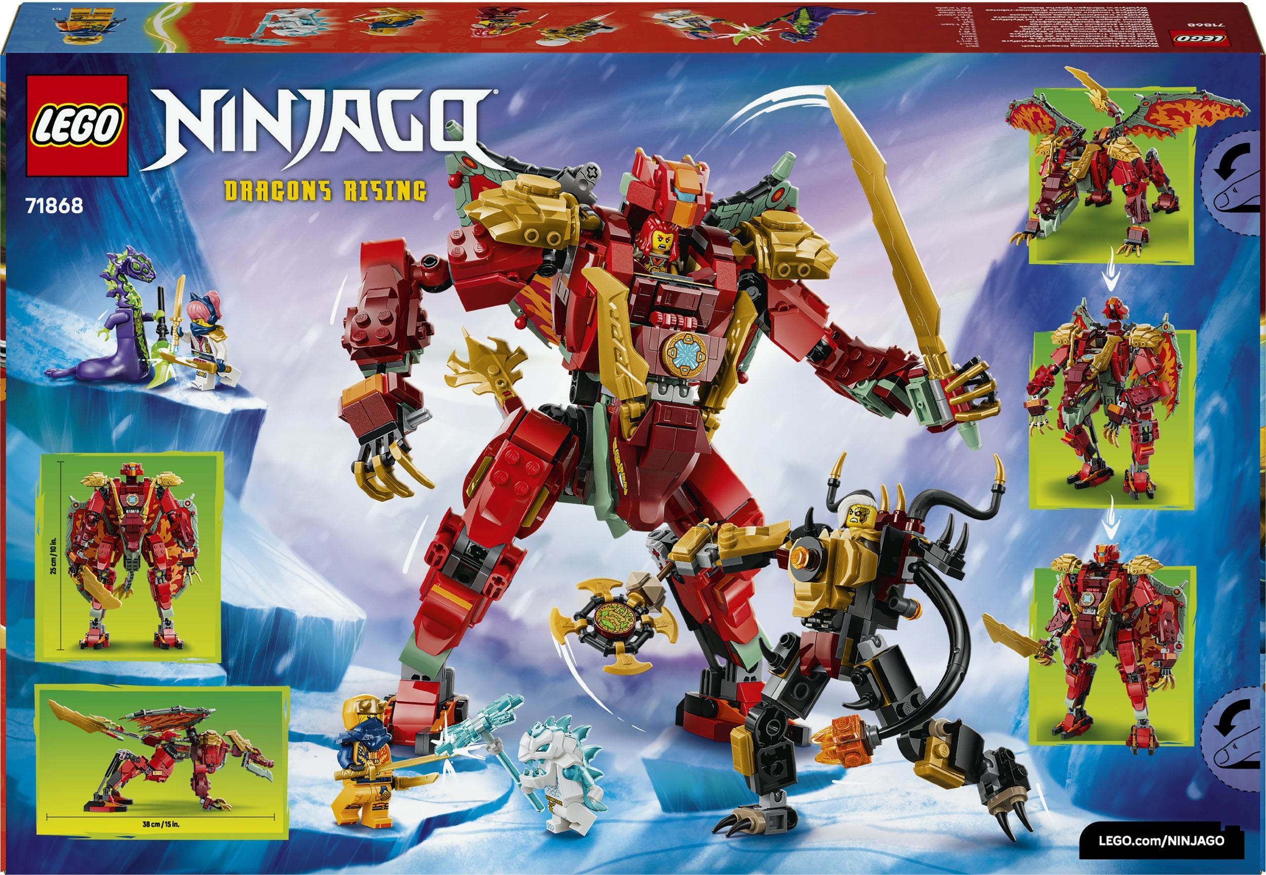 LEGO Ninjago 71868 Wyldfyres Drachenmech - Bild 9