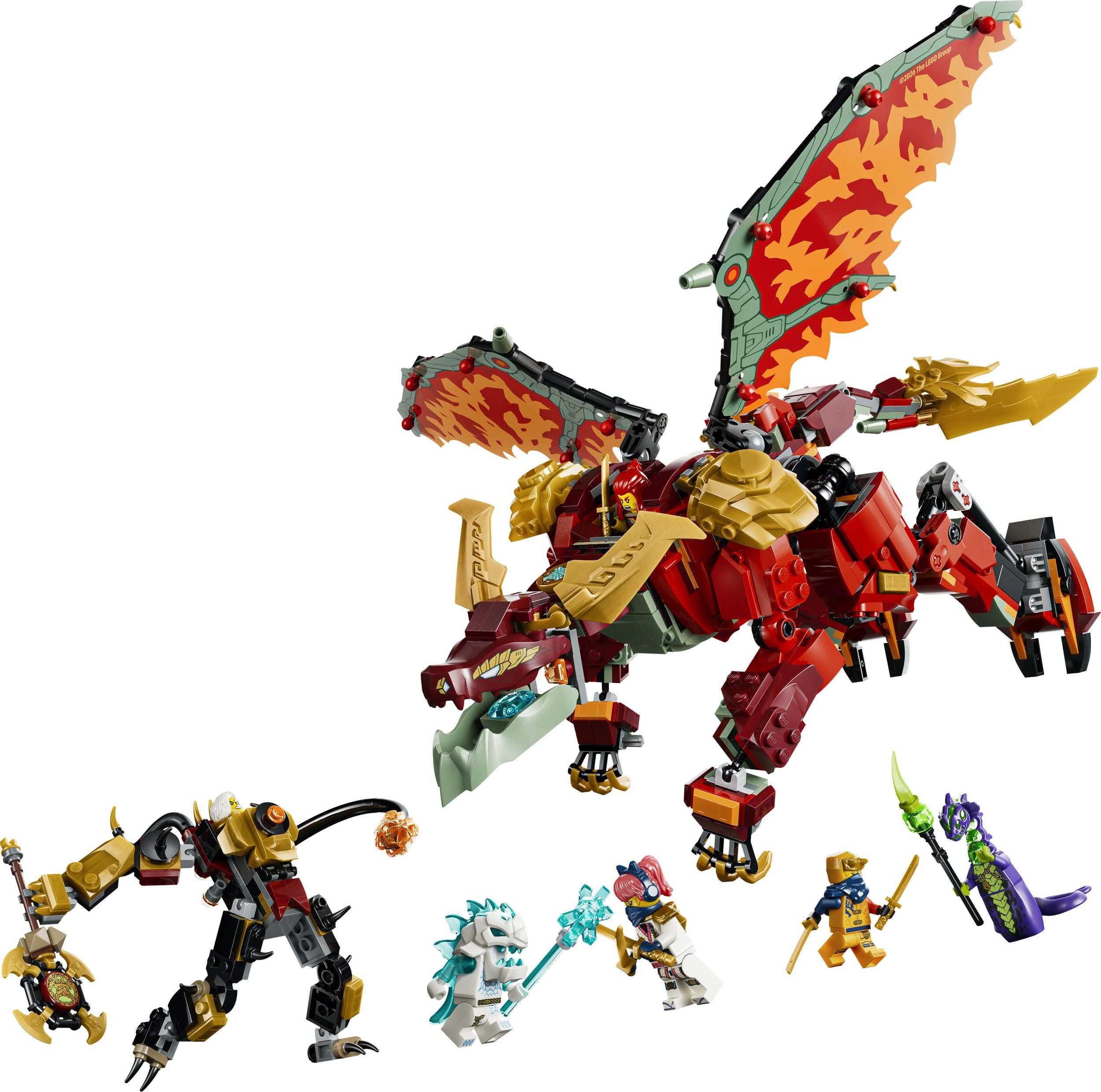 LEGO Ninjago 71868 Wyldfyres Drachenmech - Bild 7