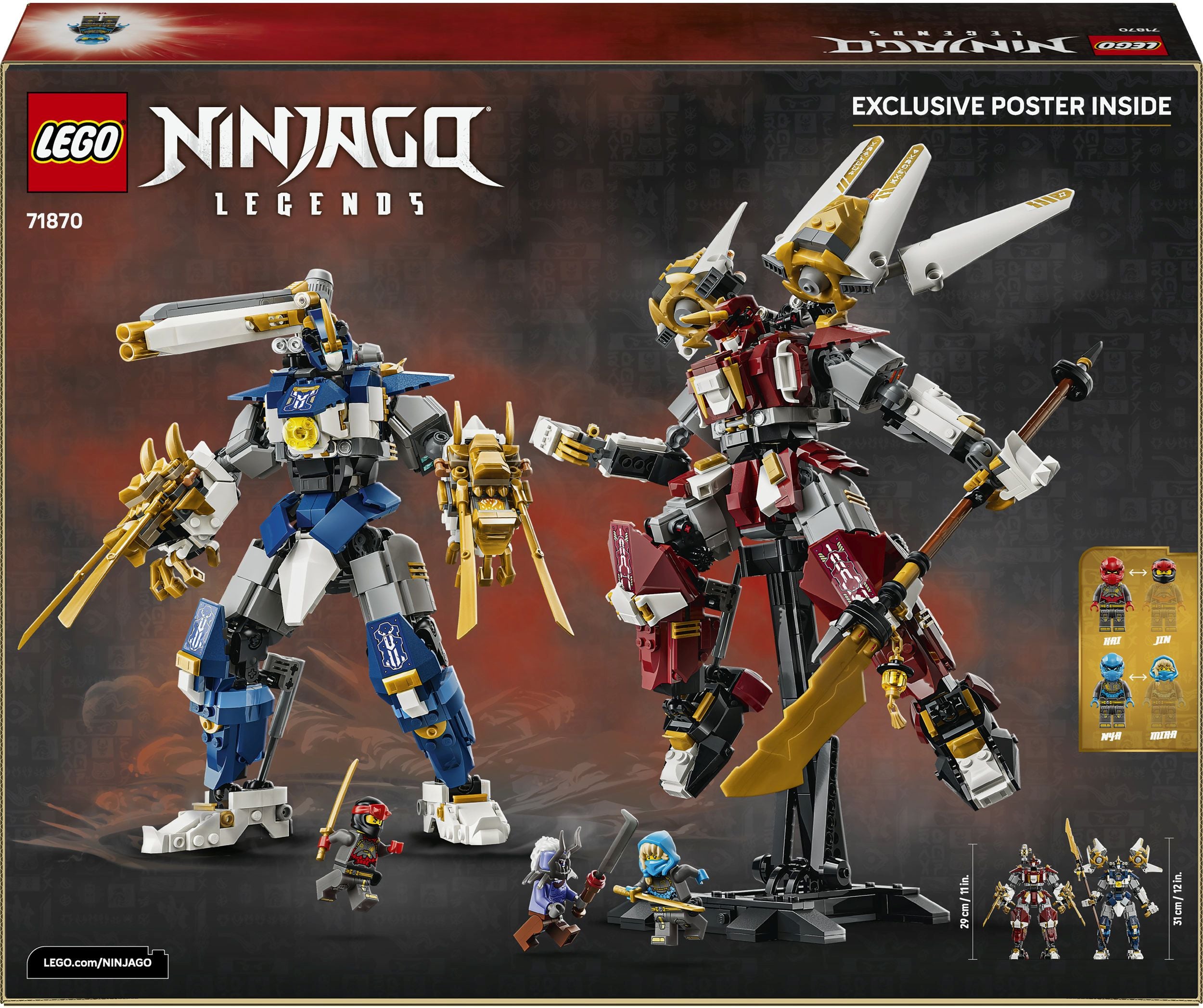 LEGO Ninjago 71870 Die Zwillings-Titanmechs - Bild 8
