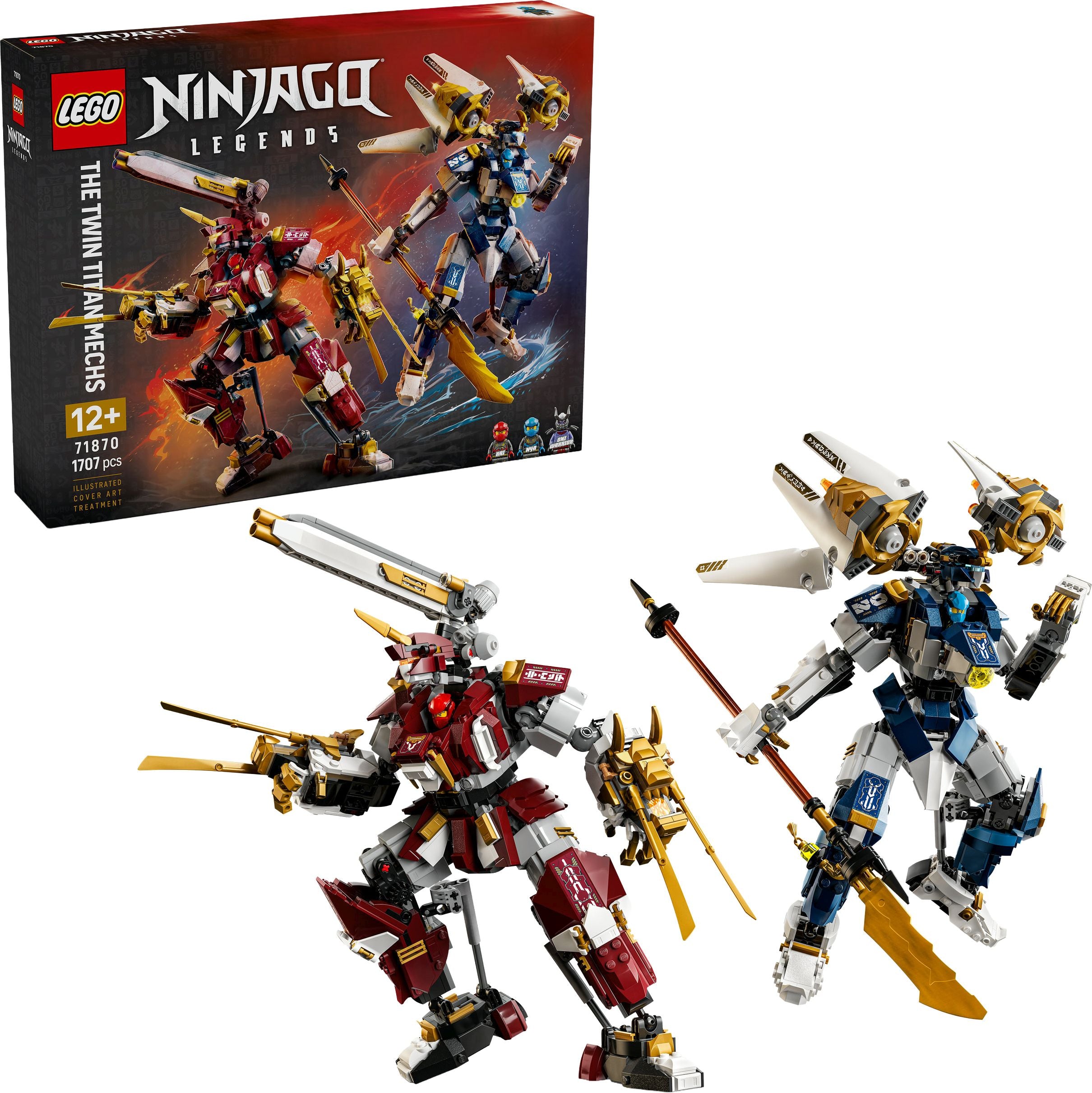 LEGO Ninjago 71870 Die Zwillings-Titanmechs - Bild 1