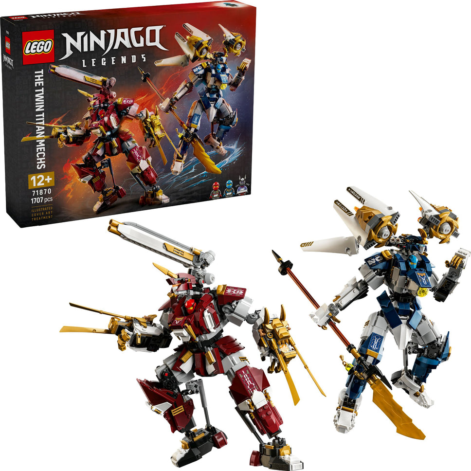 LEGO Ninjago 71870 Die Zwillings-Titanmechs