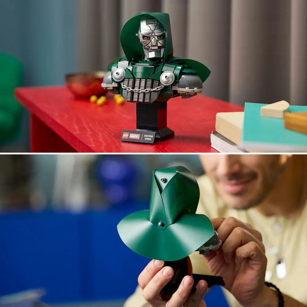 LEGO Marvel Super Heroes Doctor Doom Büste 76345 - Bild 7