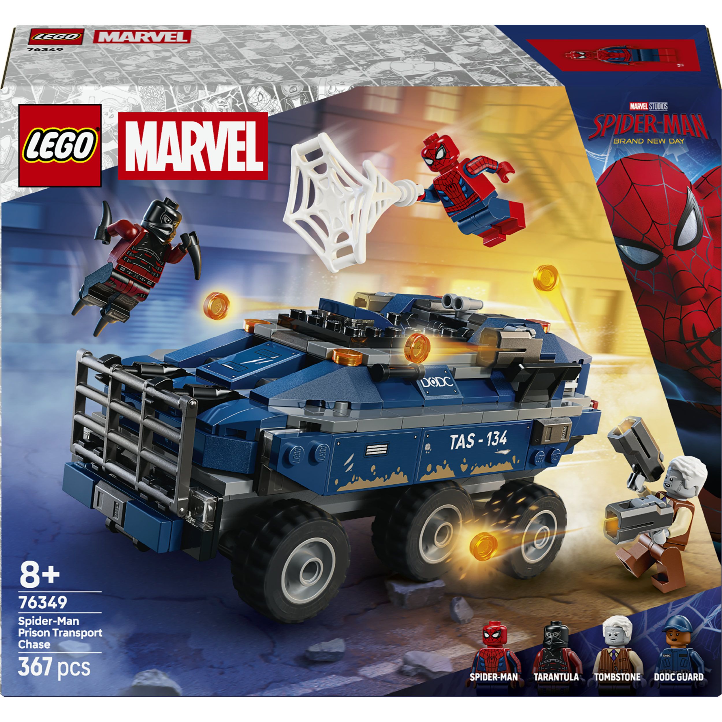 LEGO® Marvel Super Heroes™ 76349 Spider-Man Jagt den Gefängnistransporter - Bild 9