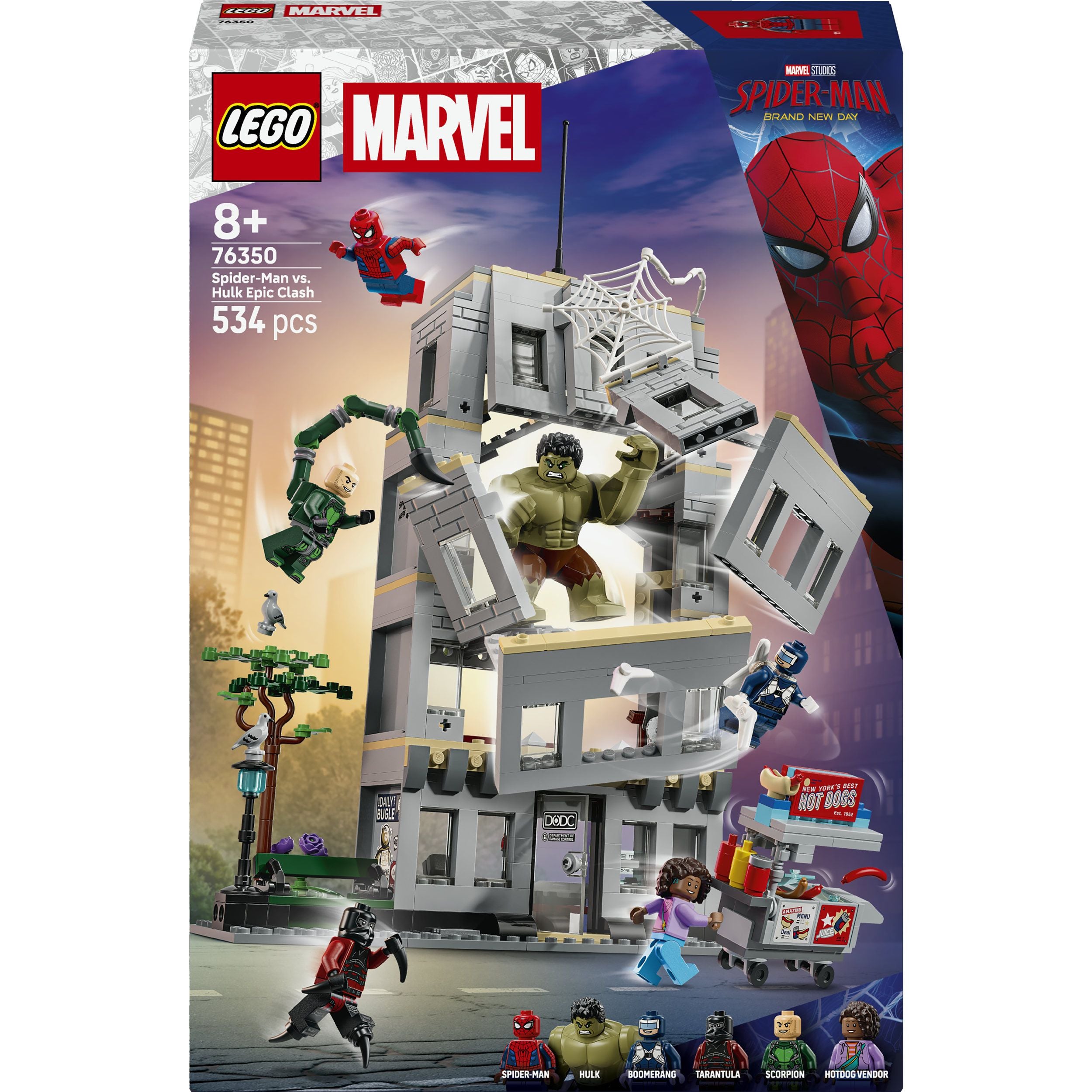 LEGO® Marvel Super Heroes™ 76350 Grosser Showdown: Spider-Man vs. Hulk - Bild 7