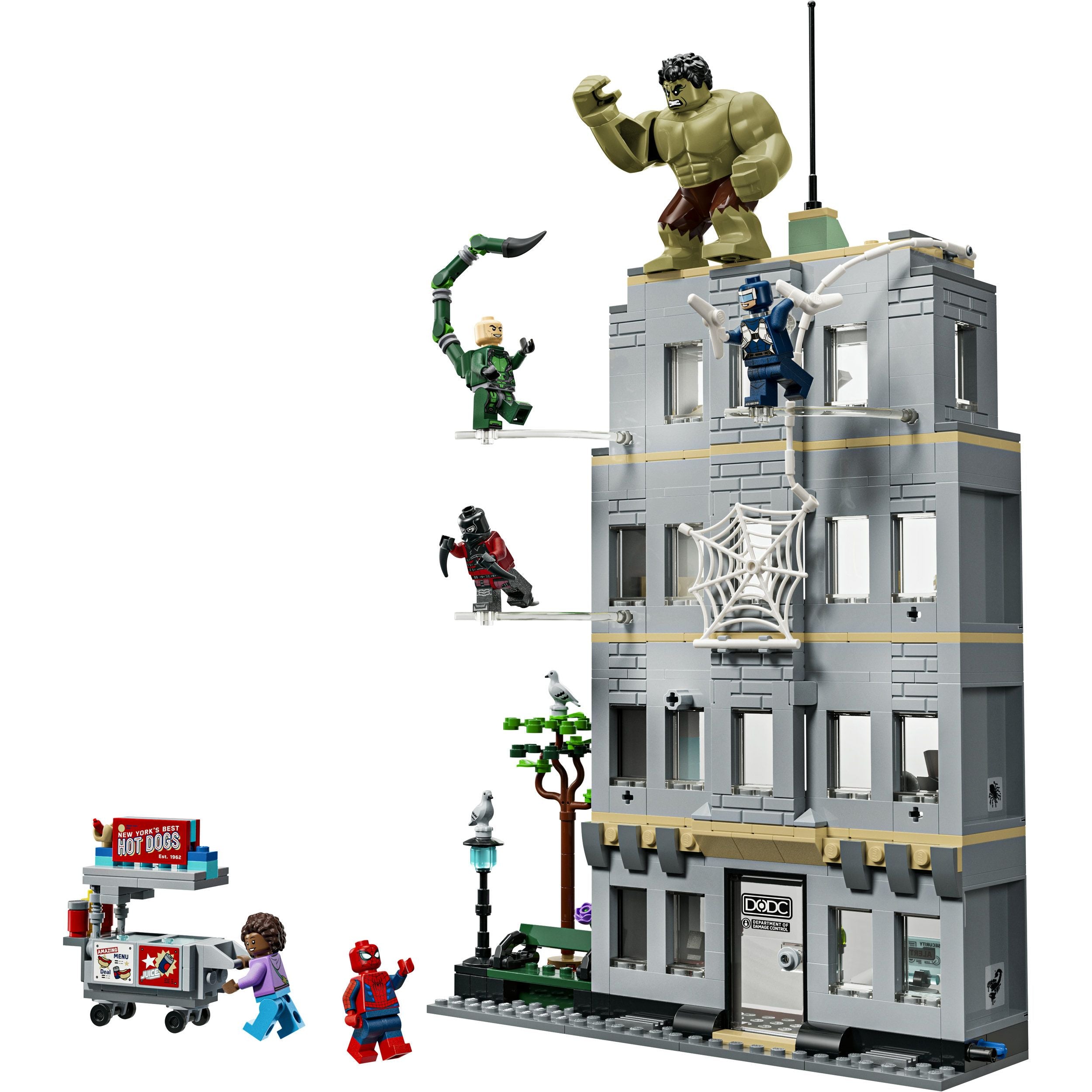 LEGO® Marvel Super Heroes™ 76350 Grosser Showdown: Spider-Man vs. Hulk - Bild 2