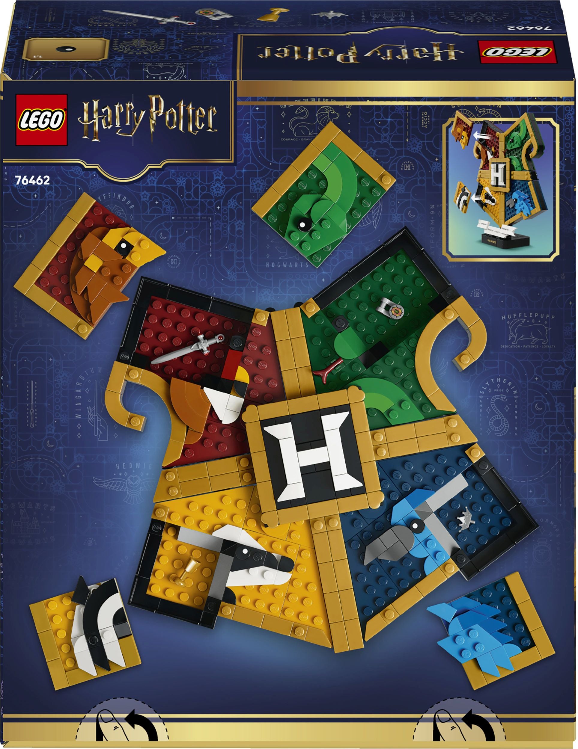 LEGO Harry Potter 76462 Hogwarts™ Hauswappen - Bild 5