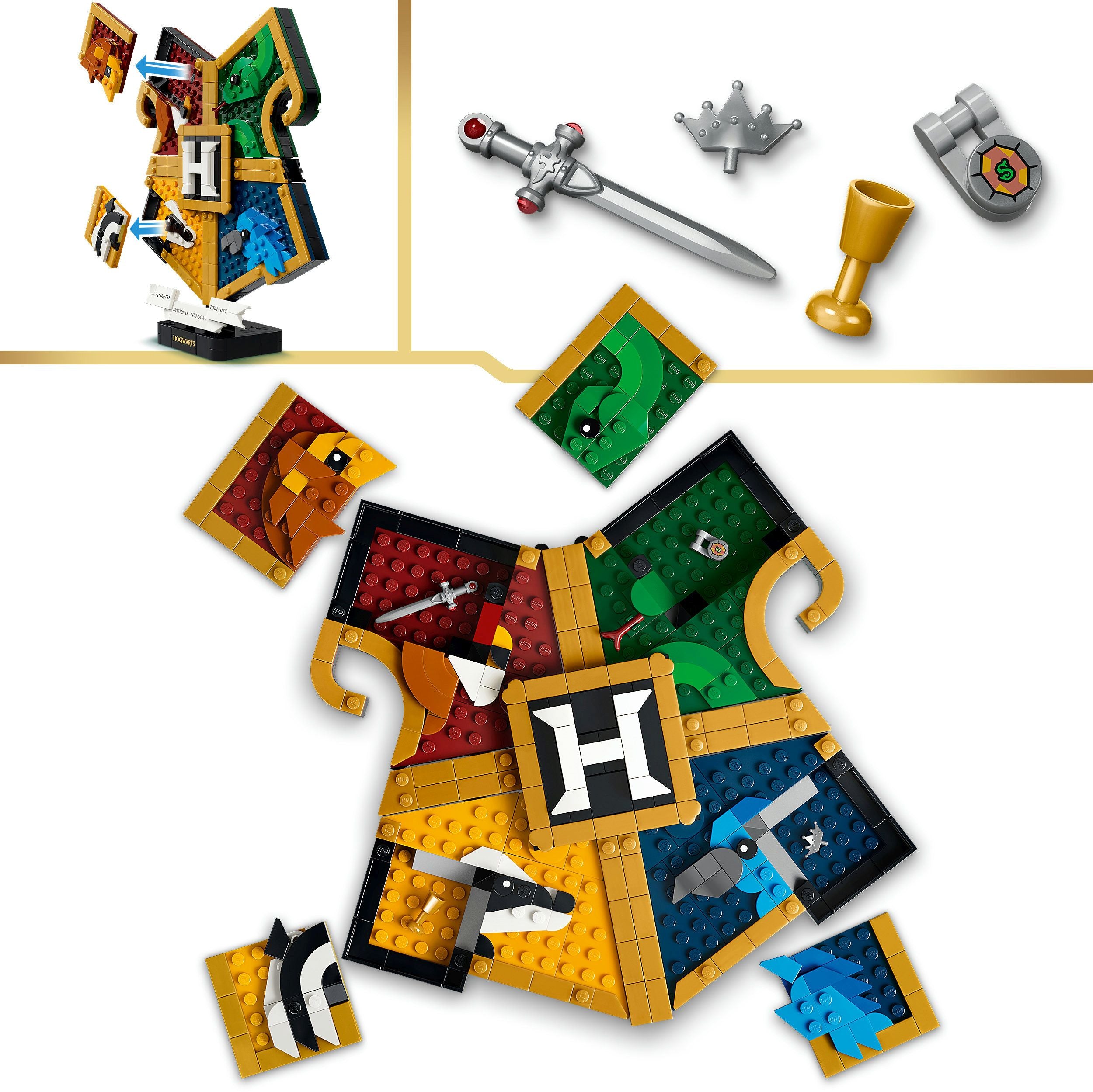 LEGO Harry Potter 76462 Hogwarts™ Hauswappen - Bild 3