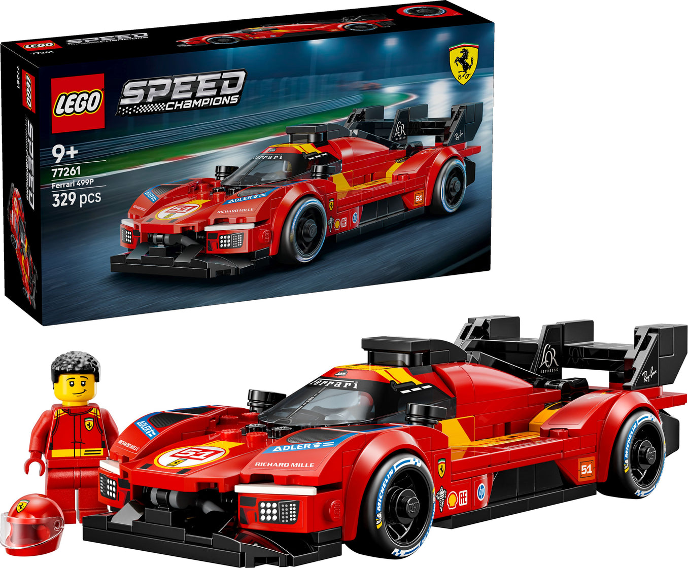 LEGO® Speed Champions 77261 Ferrari 499P
