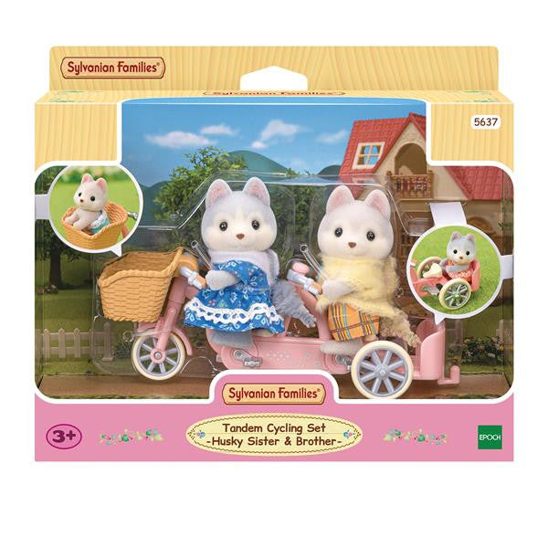 Tandem Cycling Set Husky Sister & Brother - Bild 1