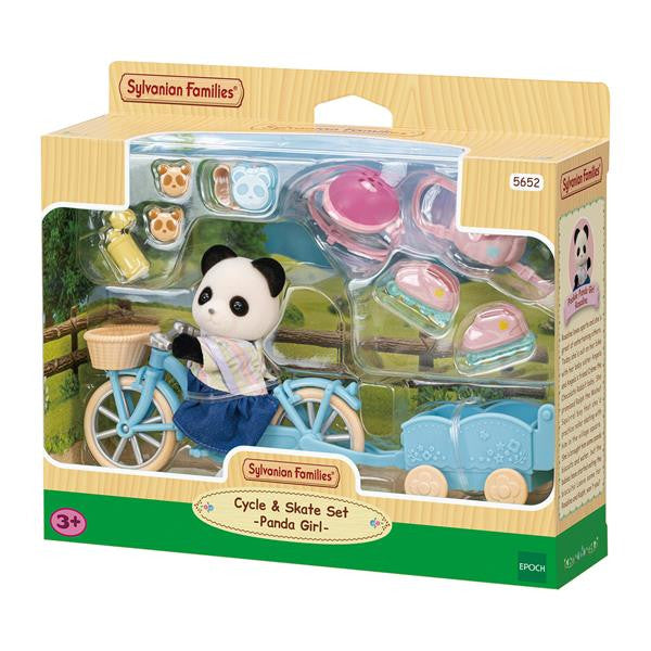 Sylvanian Families Cycle & Skate Panda Girl - Bild 1