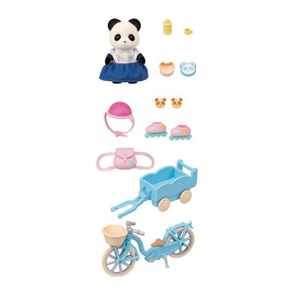 Sylvanian Families Cycle & Skate Panda Girl - Bild 3