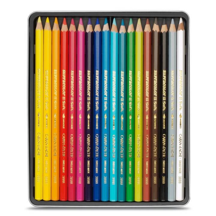 CARAN D'ACHE Supracolor Farbstifte 18er - Bild 2