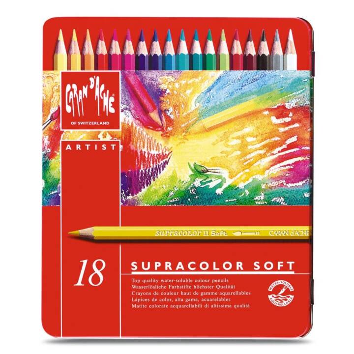 CARAN D'ACHE Supracolor Farbstifte 18er - Bild 1