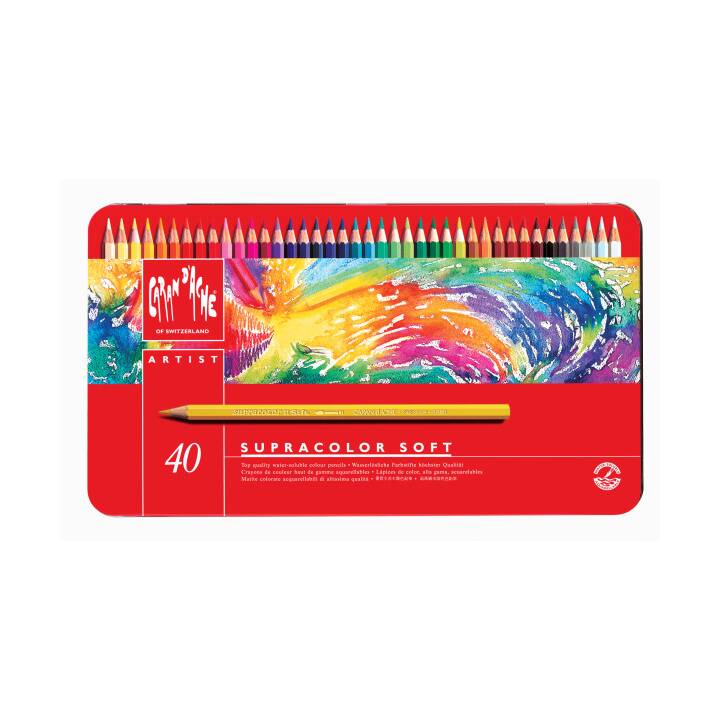 CARAN D'ACHE Supracolor Farbstifte 40er - Bild 1