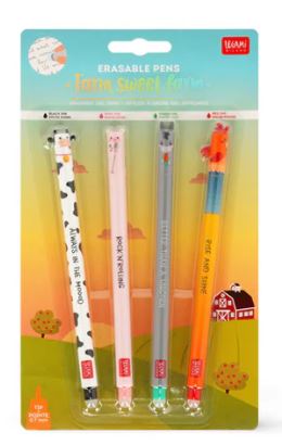 Legami Erasable Gel Farm sweet Farm 4er Set - Bild 1