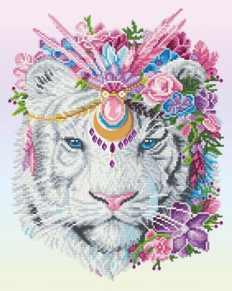Diamond Painting Bohemian Tiger - Bild 1