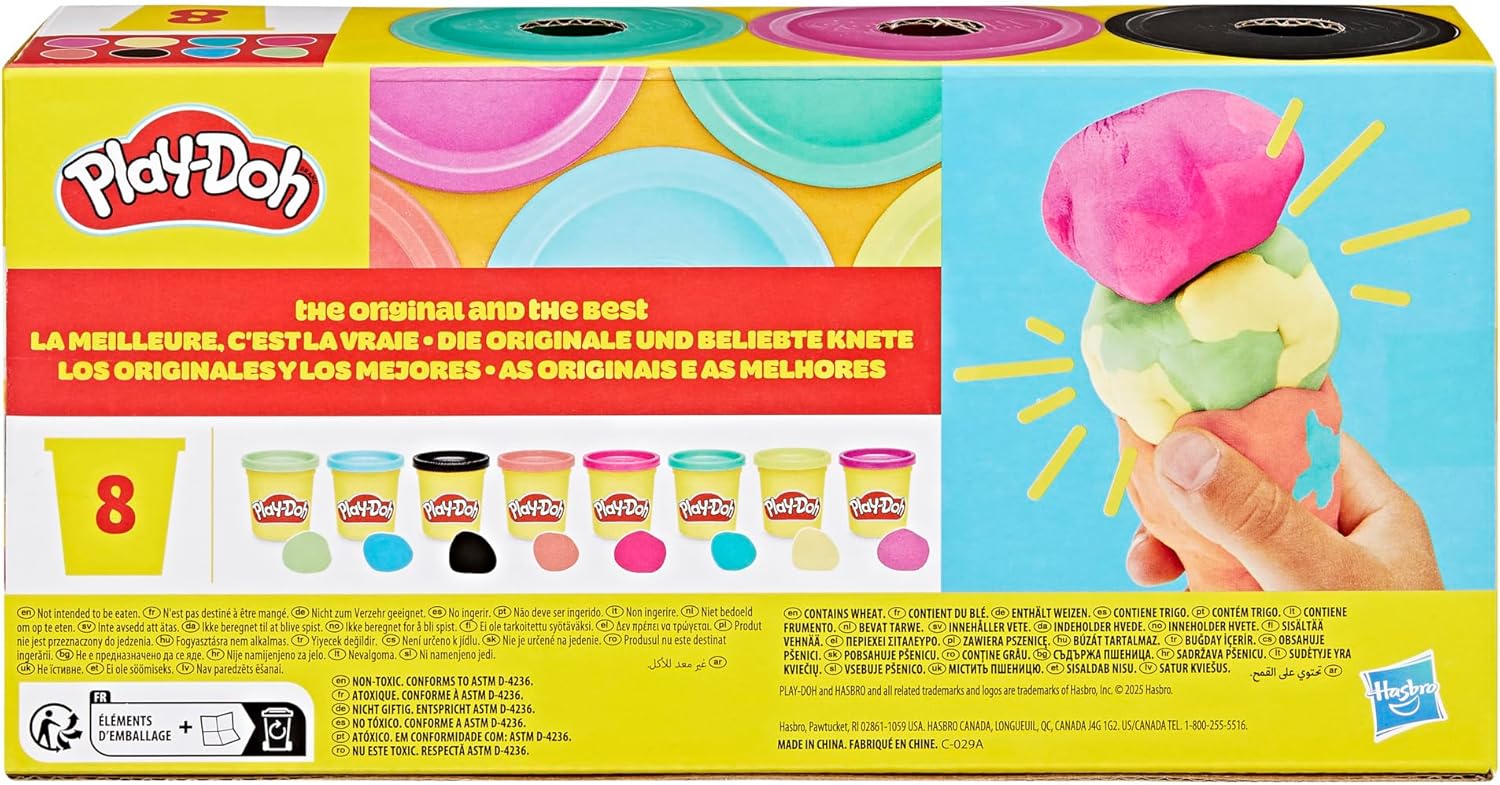 Play Doh kräftige Farben 8er Pack - Bild 3