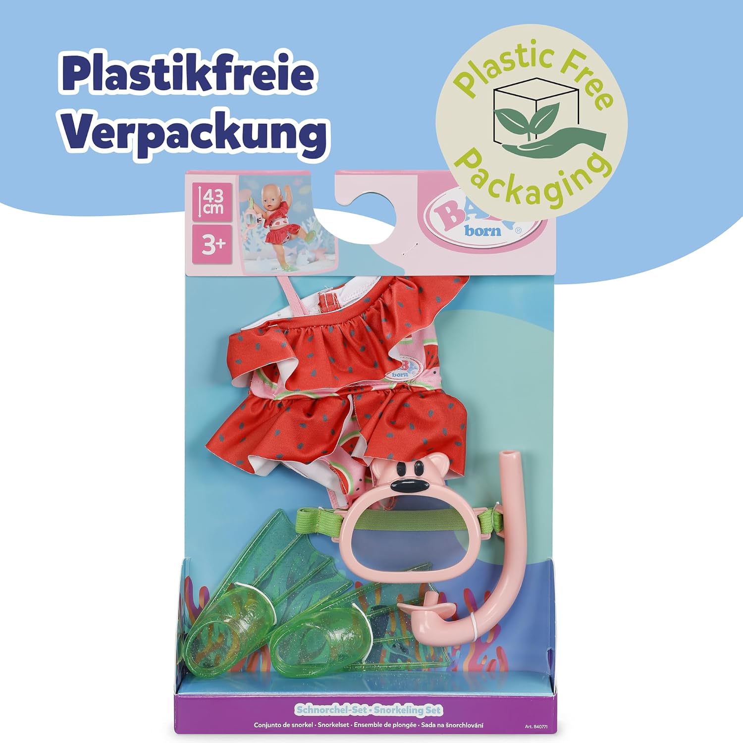 BABY born Schnorchel - Set 43cm - Bild 6